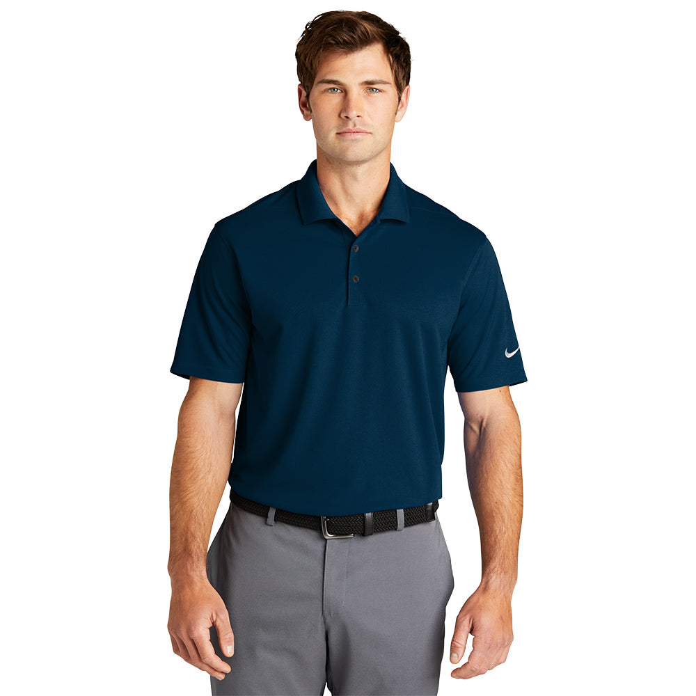Nike Dri-FIT Micro Pique 2.0 Embroidered Polo - Team Red (PMS 188C)