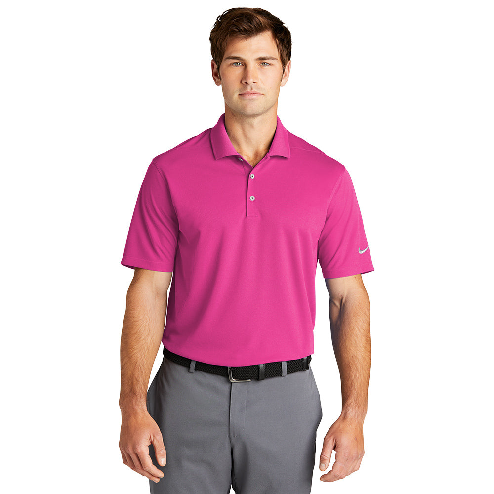Nike Dri-FIT Micro Pique 2.0 Embroidered Polo - White