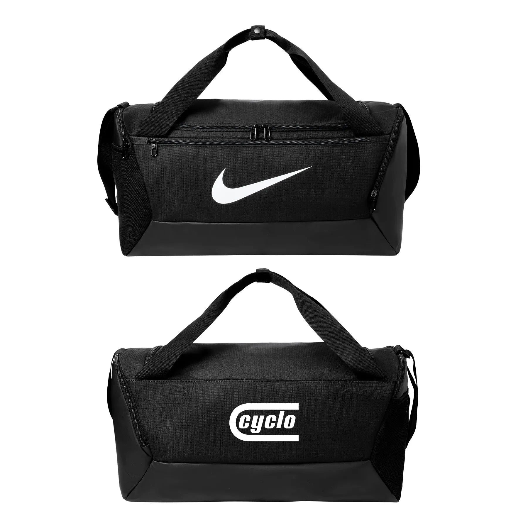 Nike Brasilia Small Duffel Embroidered - Black