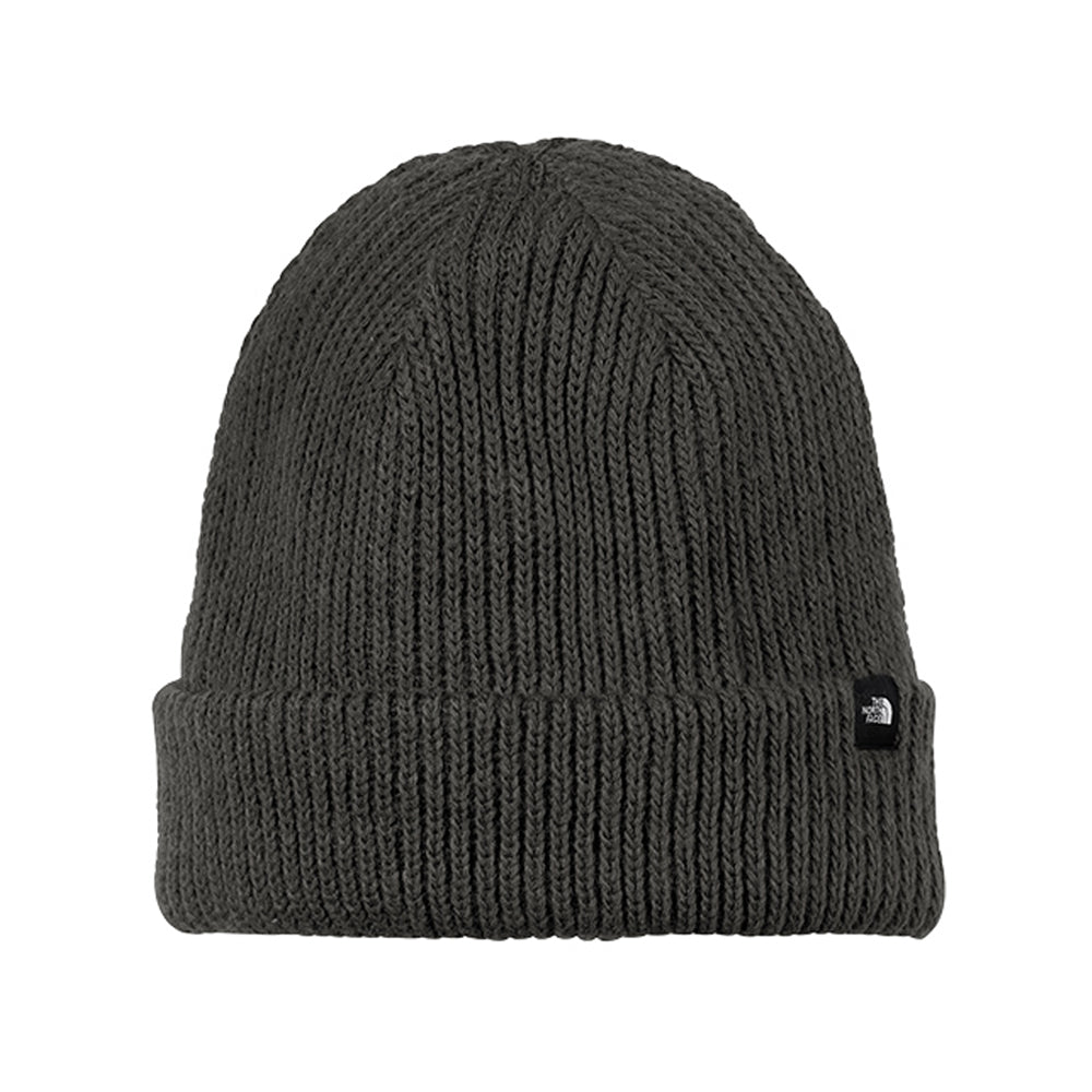The North Face Circular Rib Beanie Embroidered - TNF Black