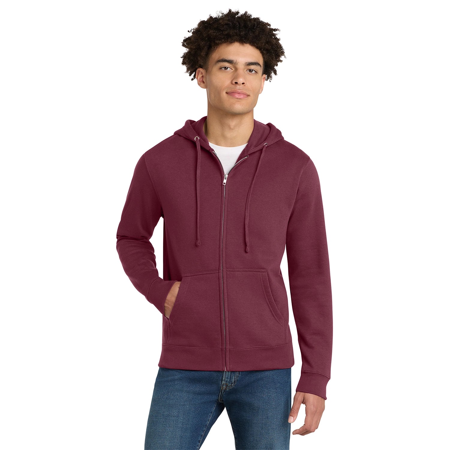District Decorated V.I.T. Fleece FullZip Hoodie