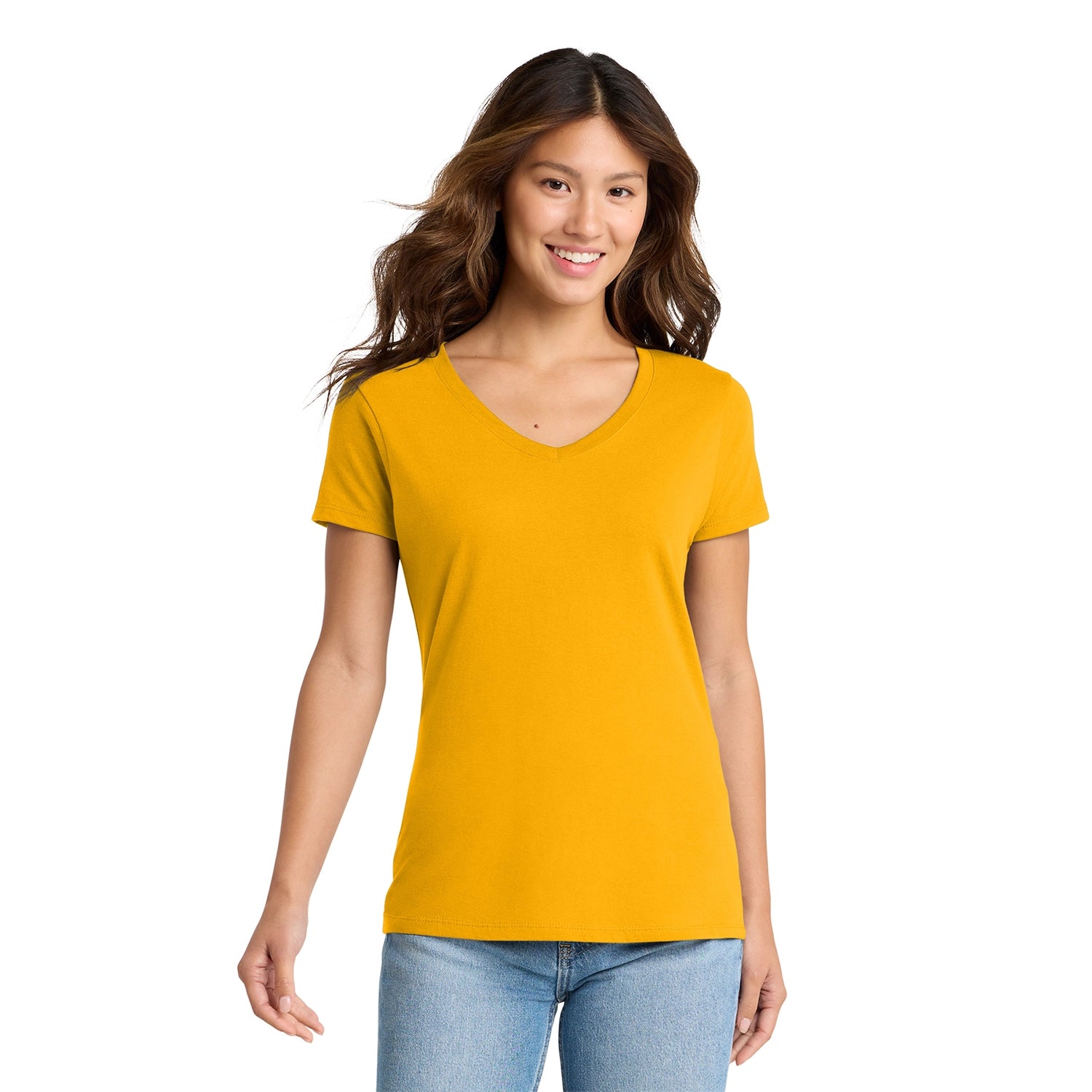 Port & Co Decorated Women's Fan Favorite VNeck Tee