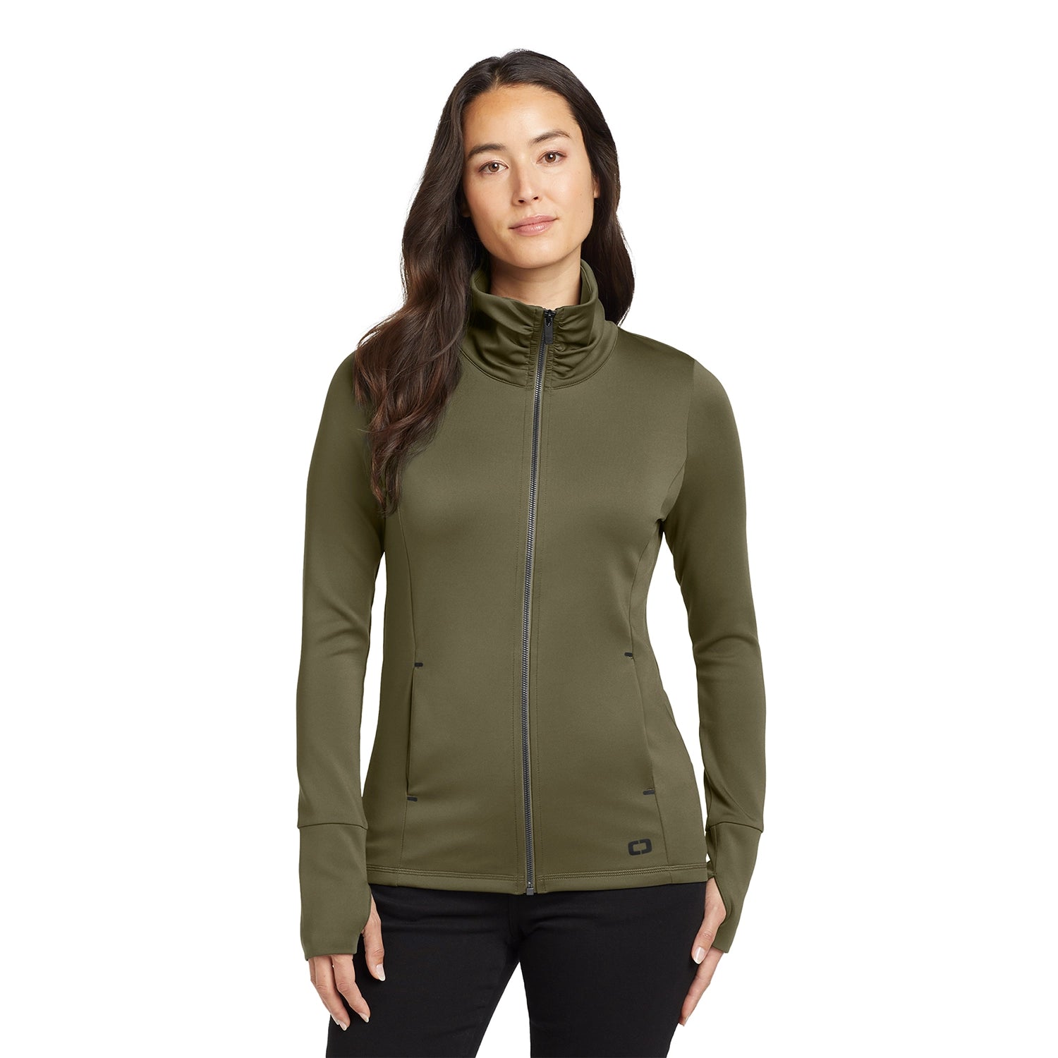 OGIO Women's Modern Performance Embroidered FullZip