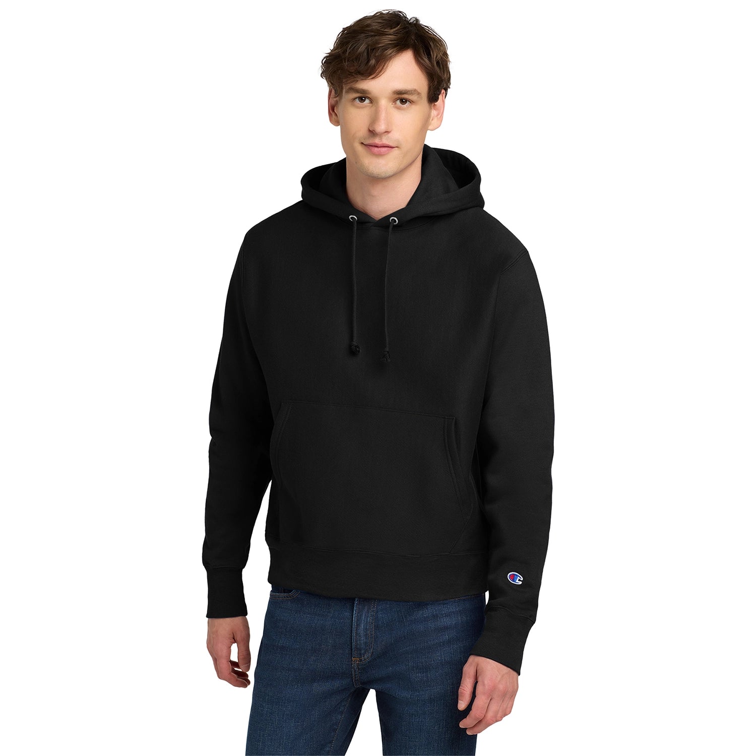 Champion Decorated Reverse Weave Hooded Sweatshirt