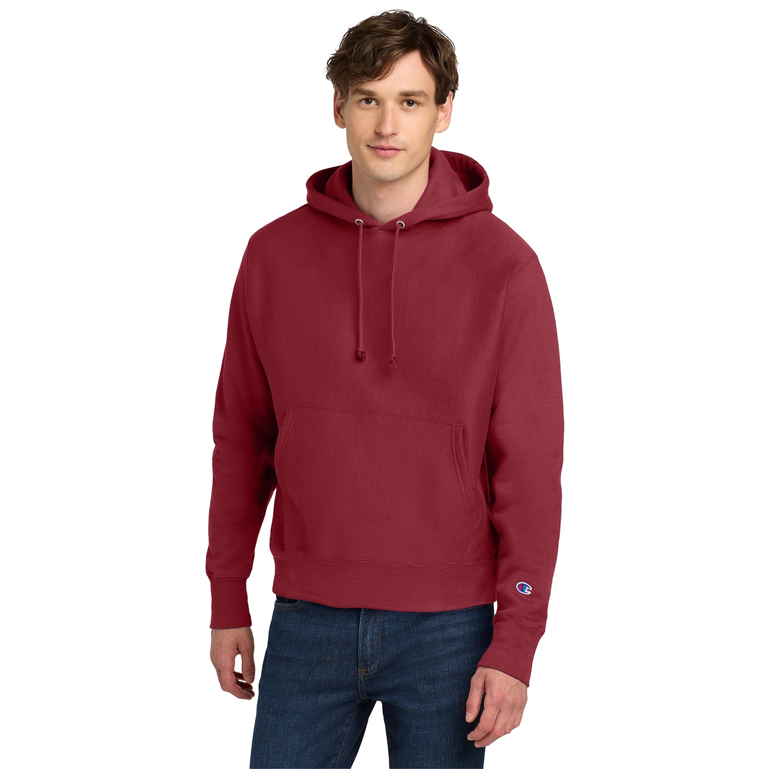 Champion Decorated Reverse Weave Hooded Sweatshirt