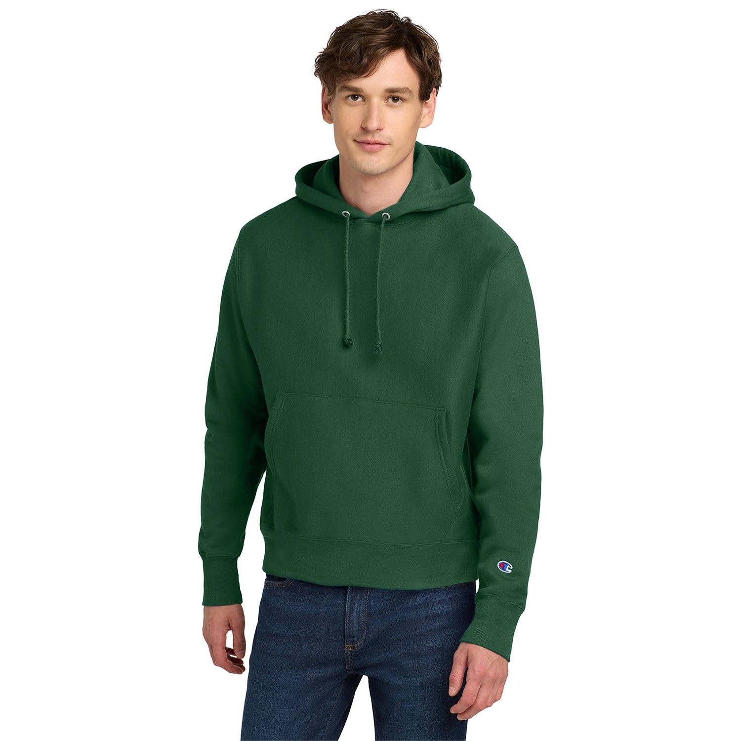 Champion Decorated Reverse Weave Hooded Sweatshirt