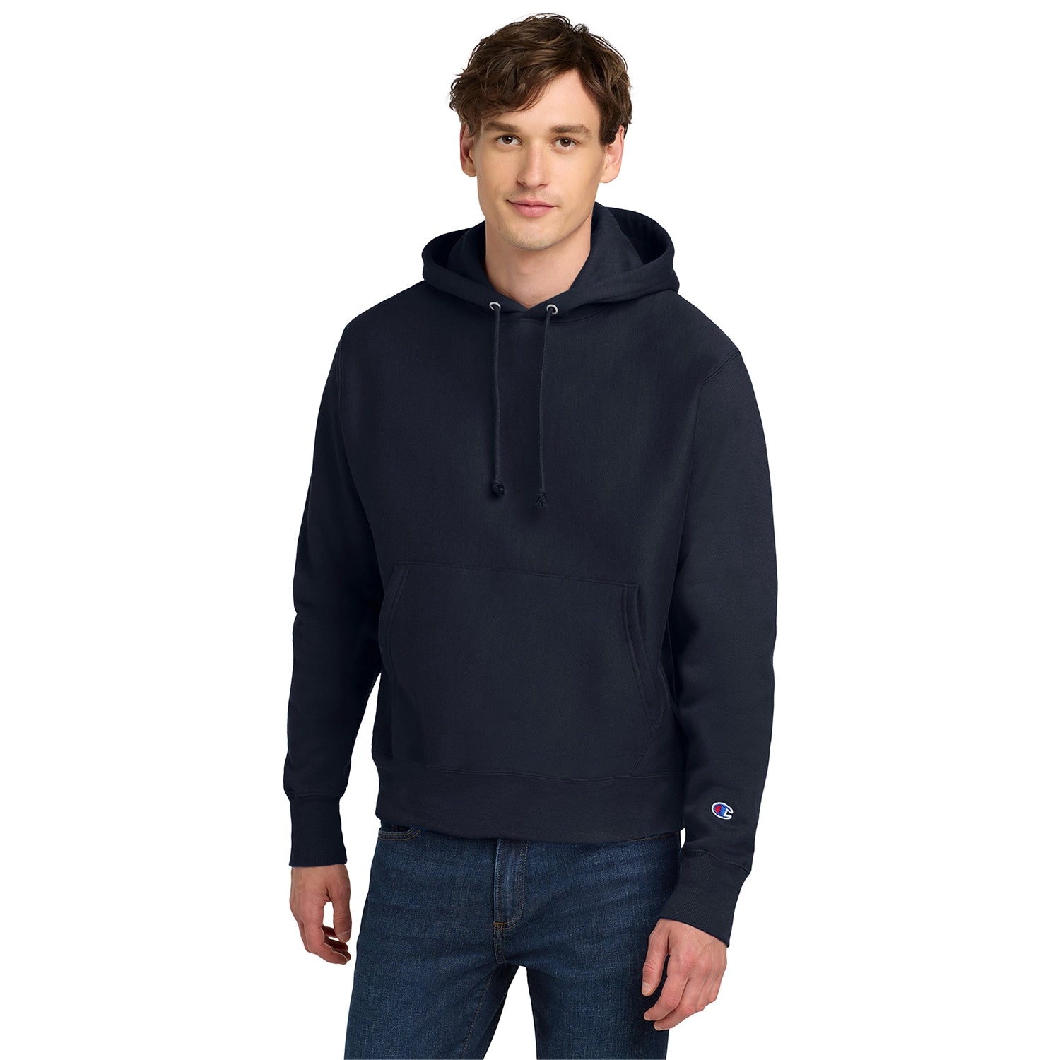 Champion Decorated Reverse Weave Hooded Sweatshirt