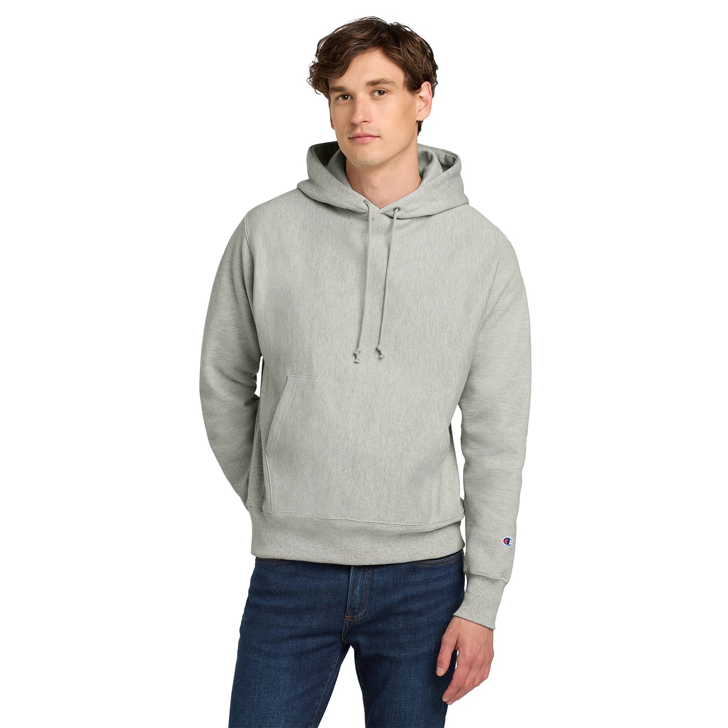 Champion Decorated Reverse Weave Hooded Sweatshirt