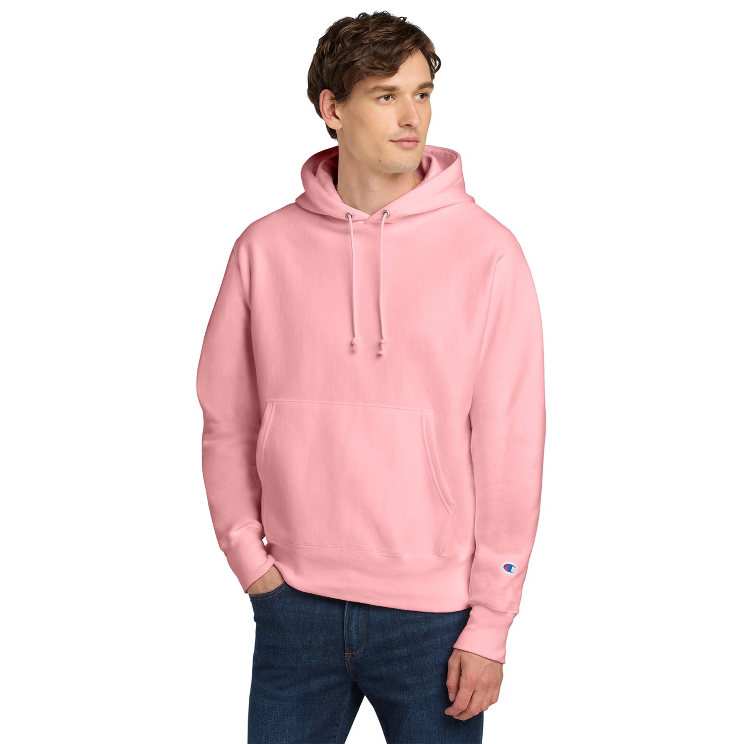 Champion Decorated Reverse Weave Hooded Sweatshirt