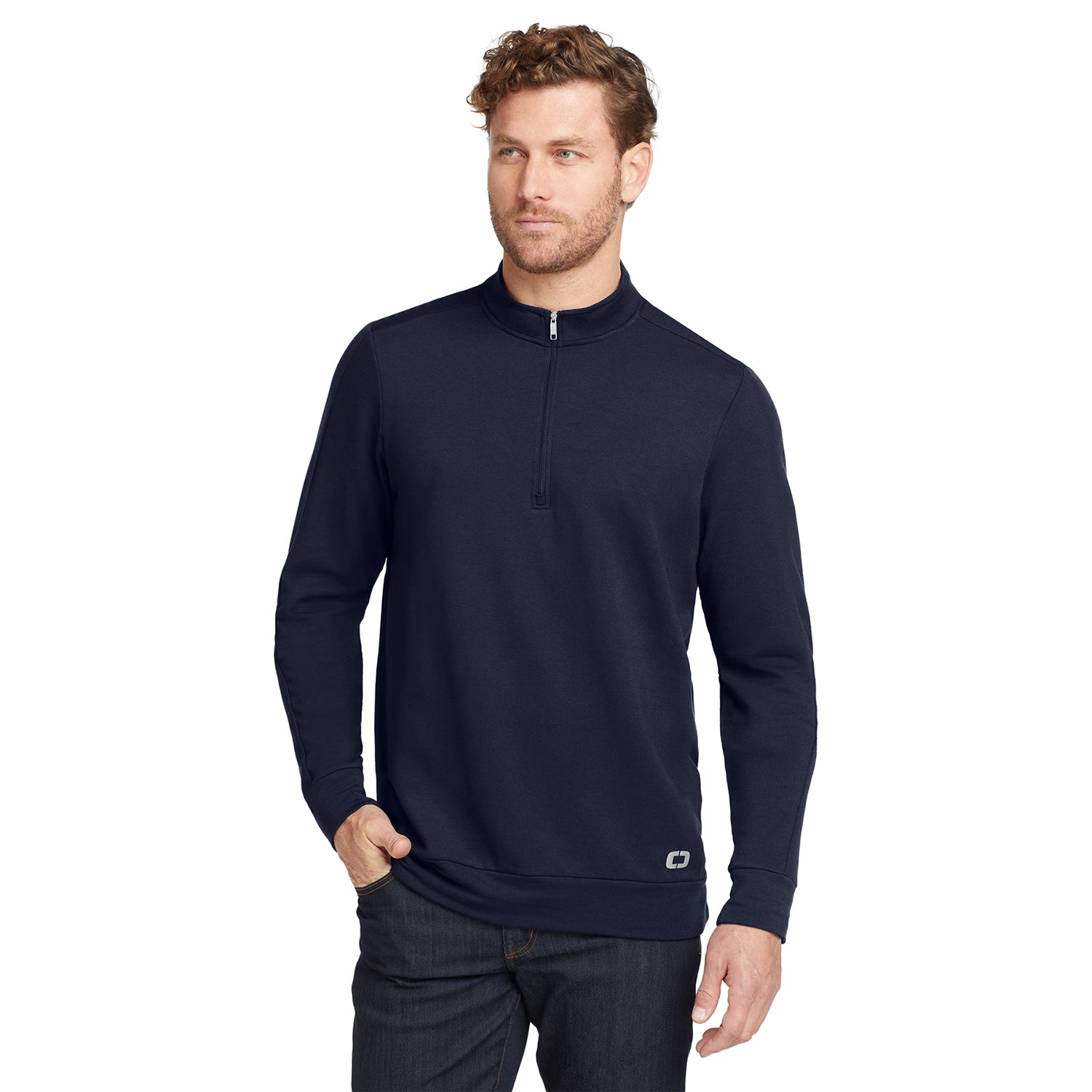 OGIO Luuma Embroidered 1/2Zip Fleece