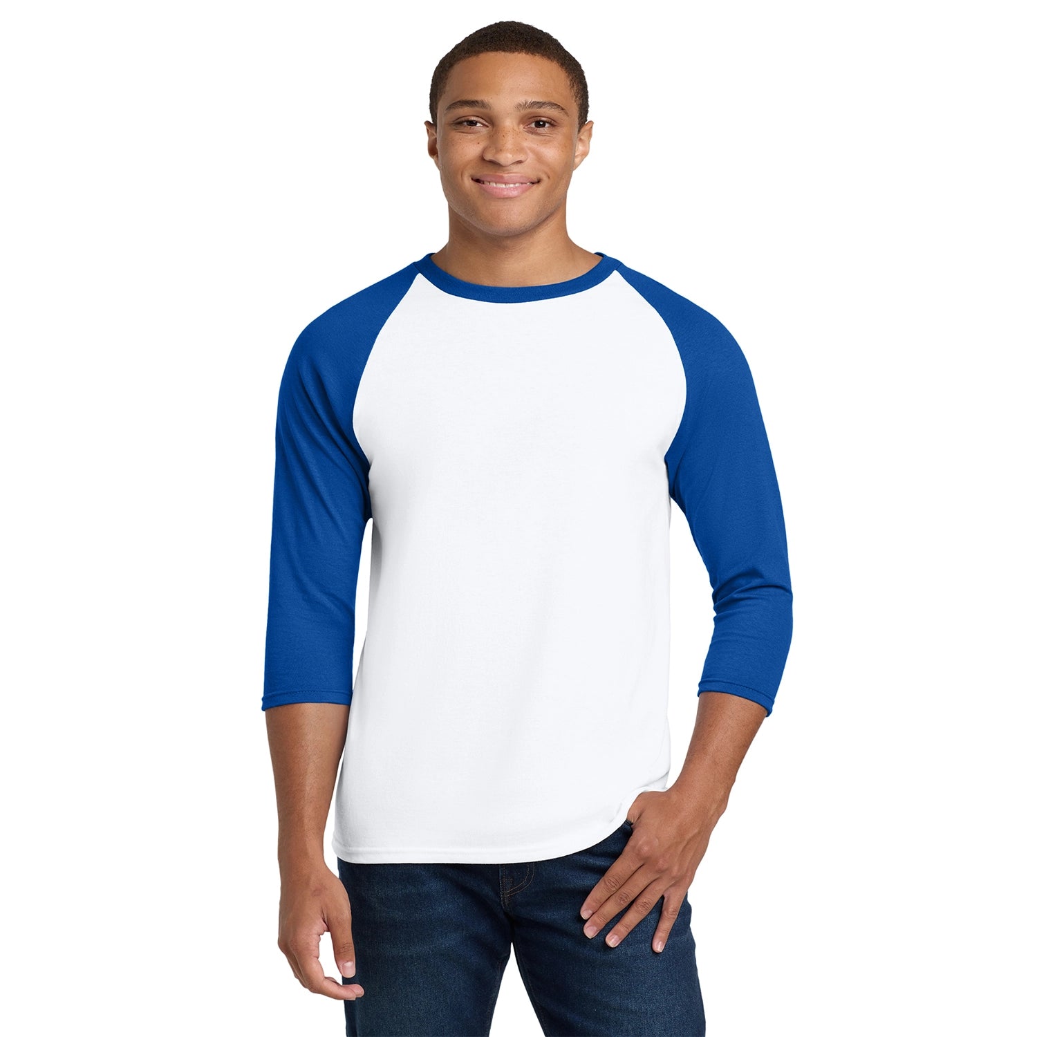 Gildan Decorated Heavy Cotton 3/4Sleeve Raglan TShirt