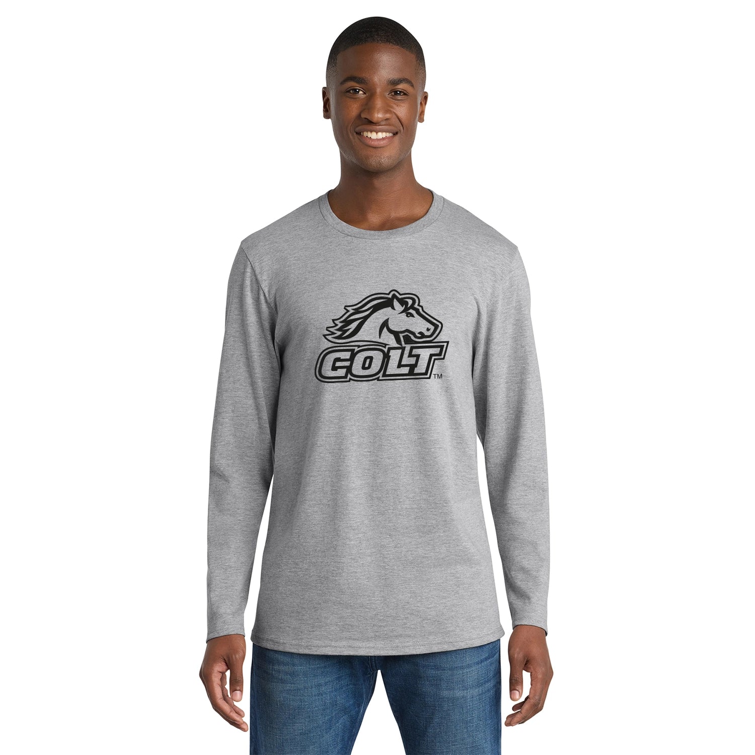 Port & Co Decorated Long Sleeve Bouncer Tee