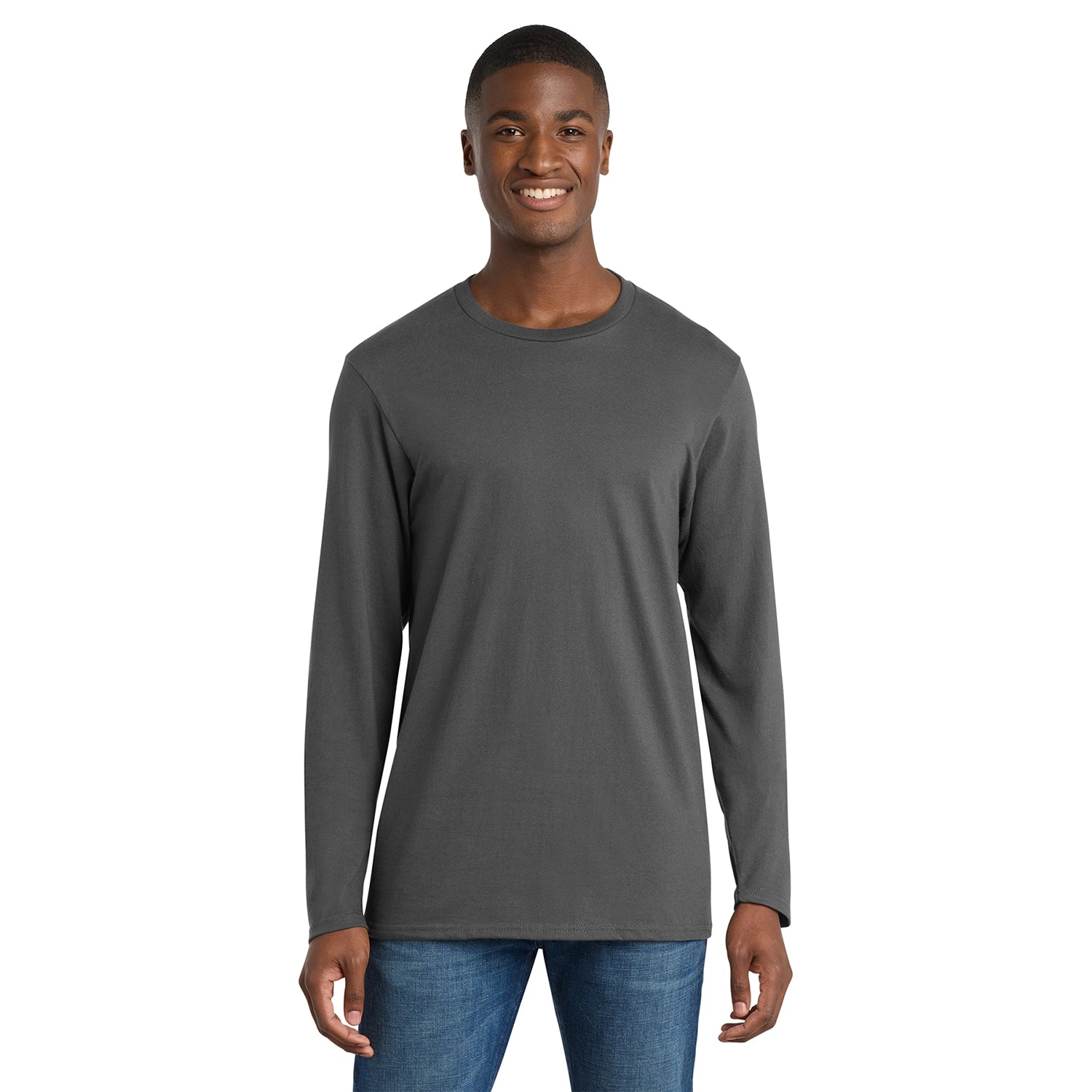 Port & Co Decorated Long Sleeve Bouncer Tee