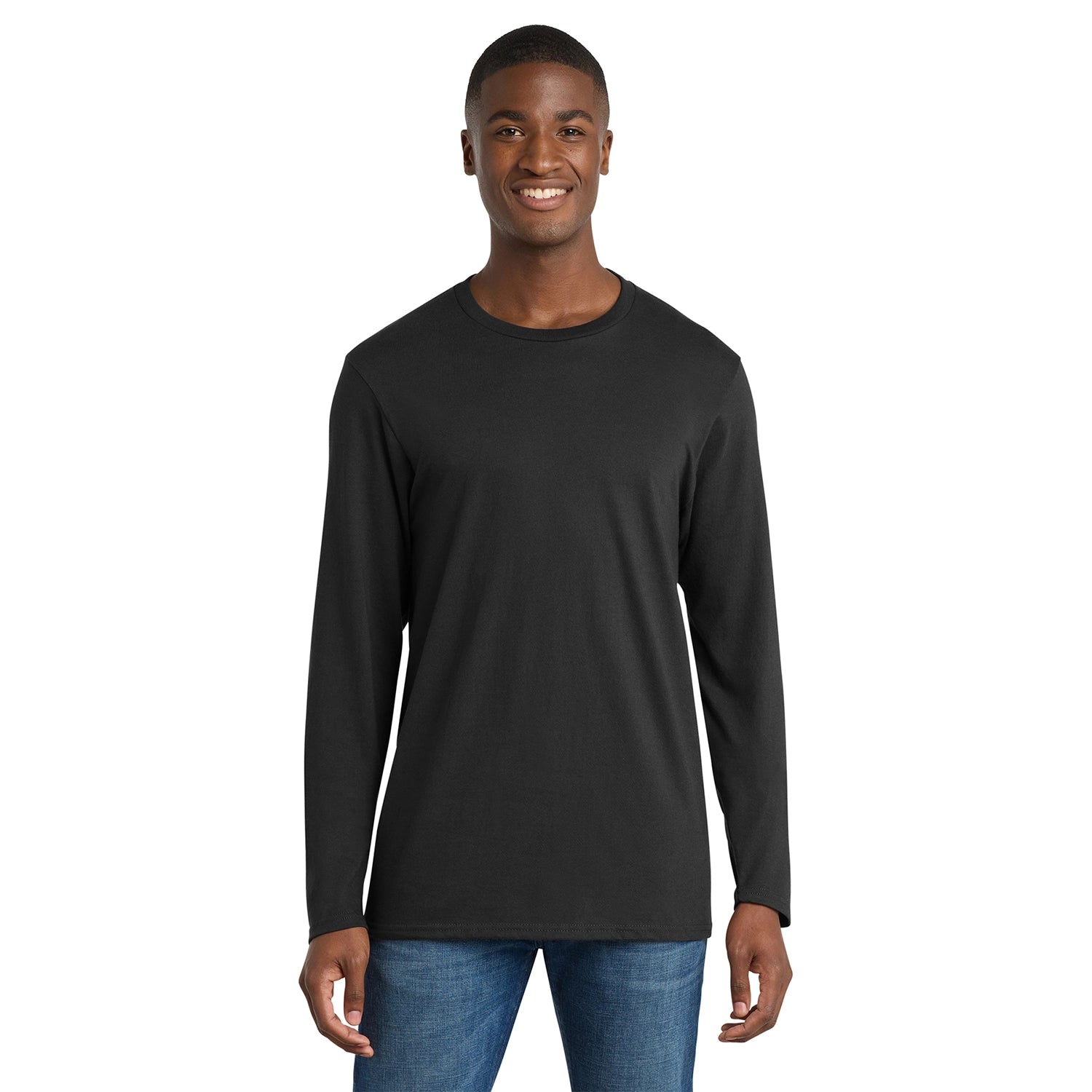 Port & Co Decorated Long Sleeve Bouncer Tee