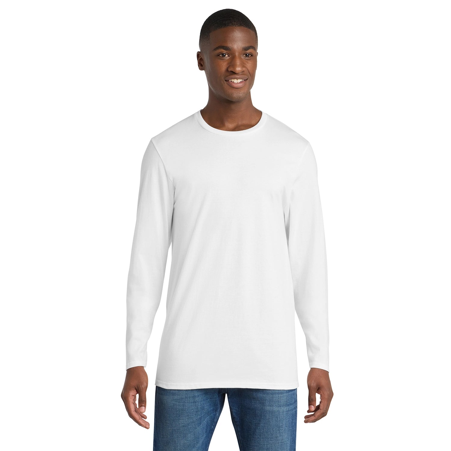 Port & Co Decorated Long Sleeve Bouncer Tee