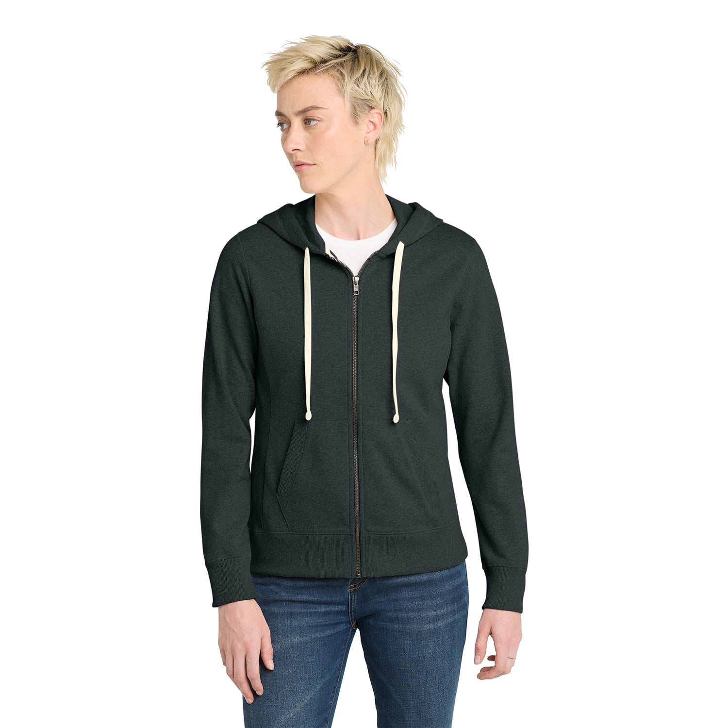District Decorated Women's ReFleece FullZip Hoodie