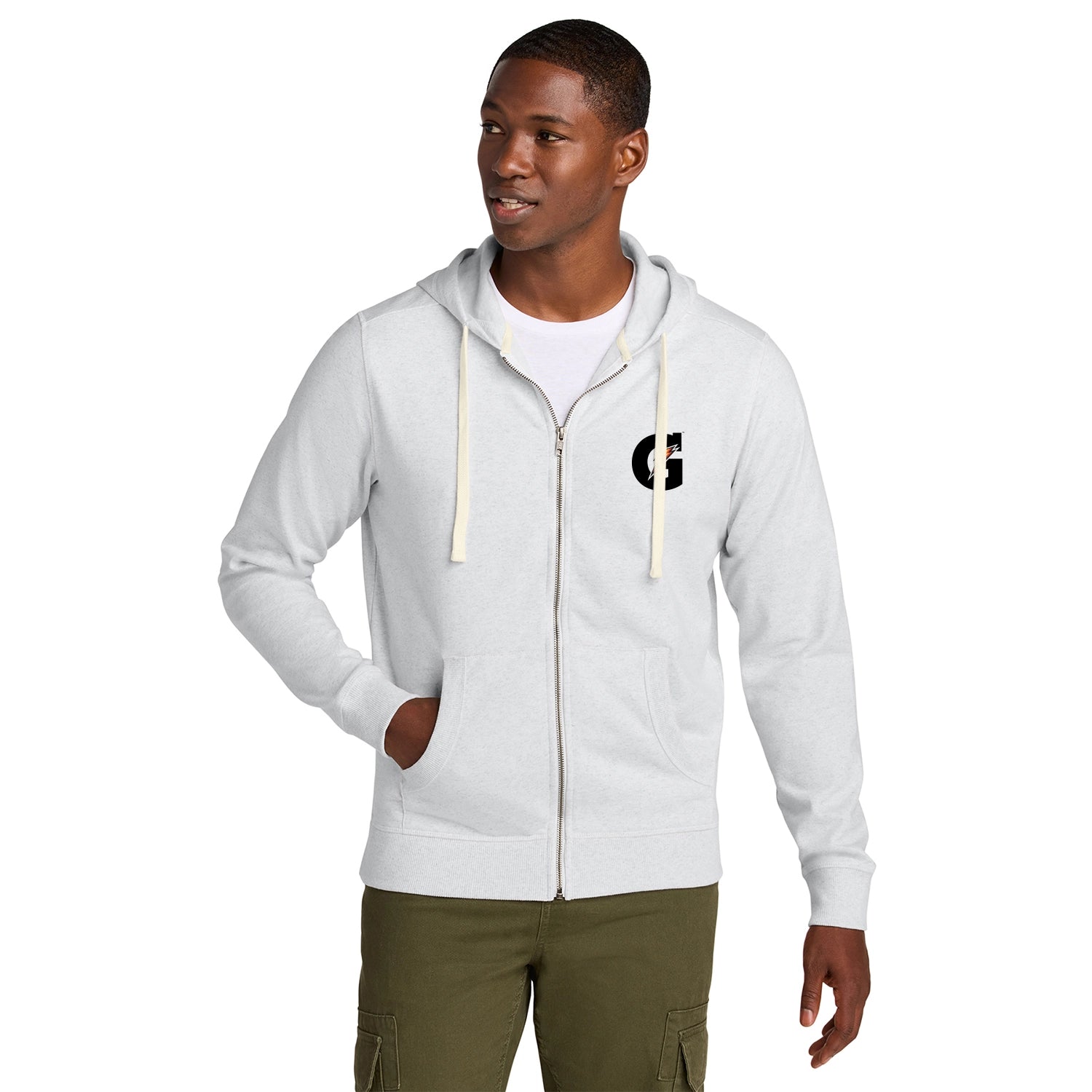 District Decorated ReFleece FullZip Hoodie