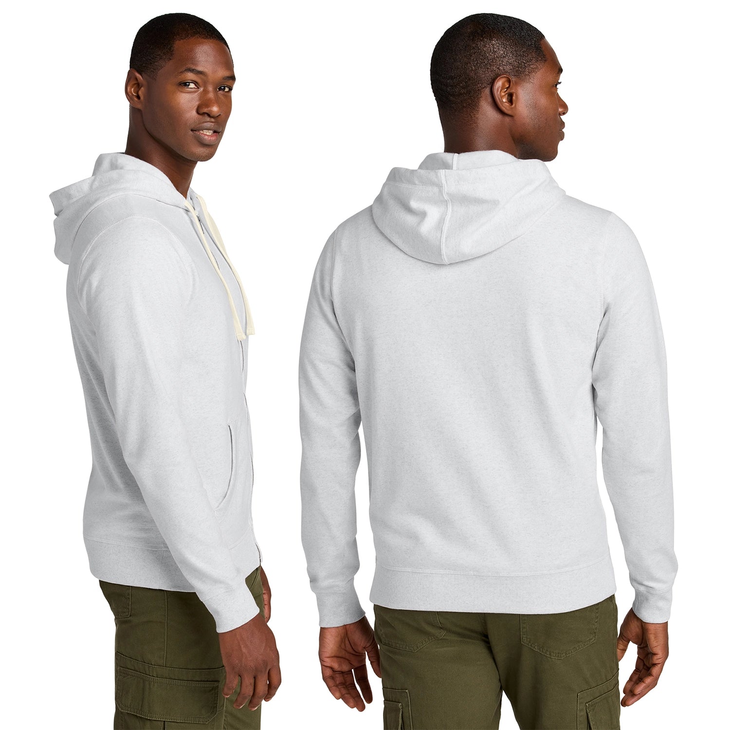 District Decorated ReFleece FullZip Hoodie