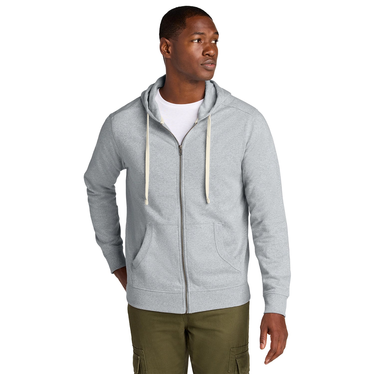 District Decorated ReFleece FullZip Hoodie