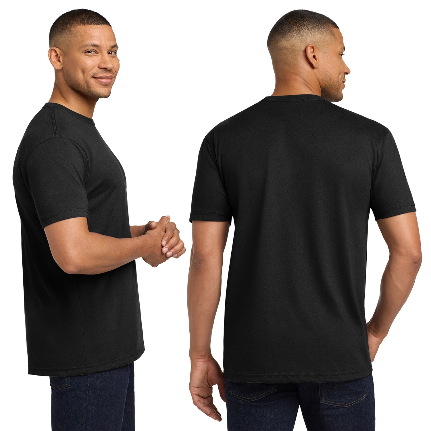 Next Level Apparel Decorated Adult CVC Sueded Tee