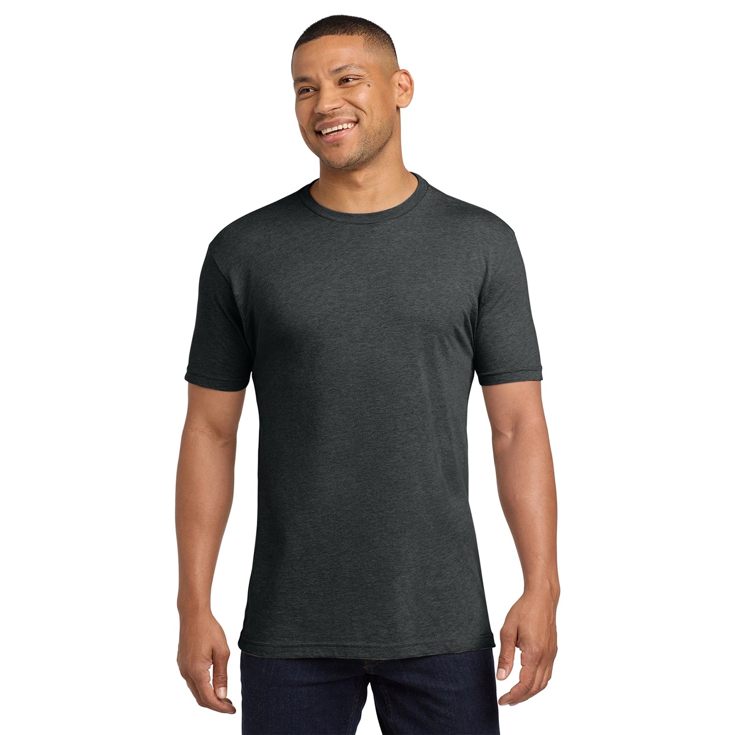 Next Level Apparel Decorated Adult CVC Sueded Tee