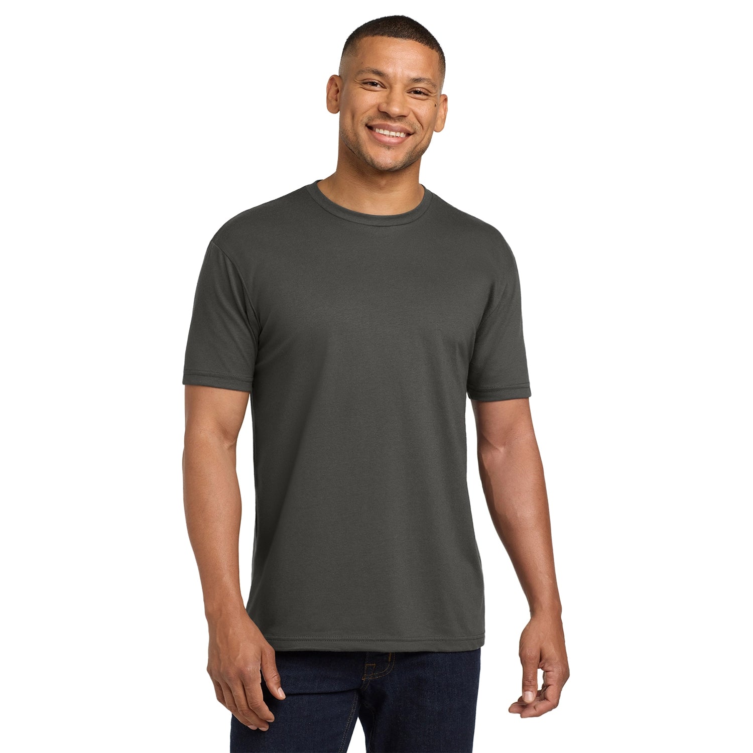 Next Level Apparel Decorated Adult CVC Sueded Tee