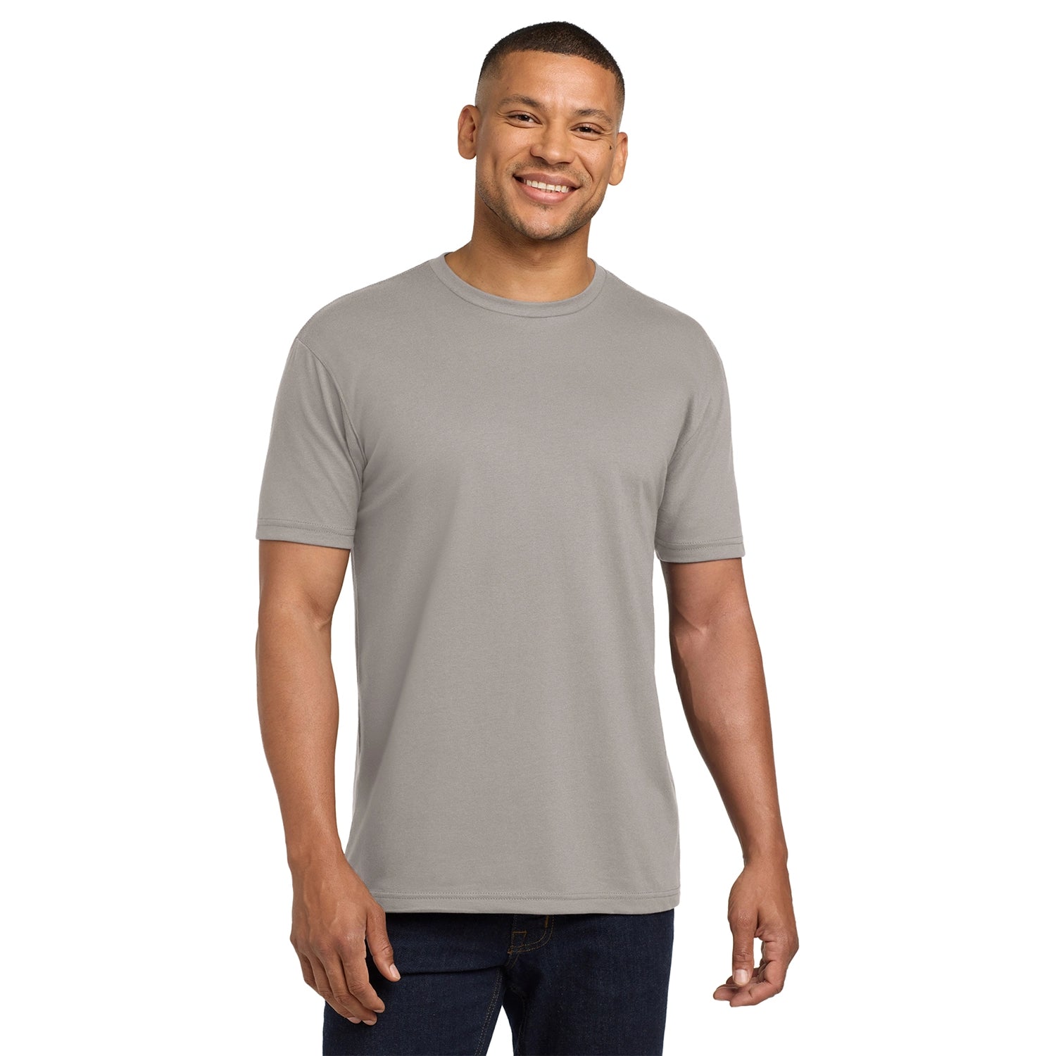 Next Level Apparel Decorated Adult CVC Sueded Tee