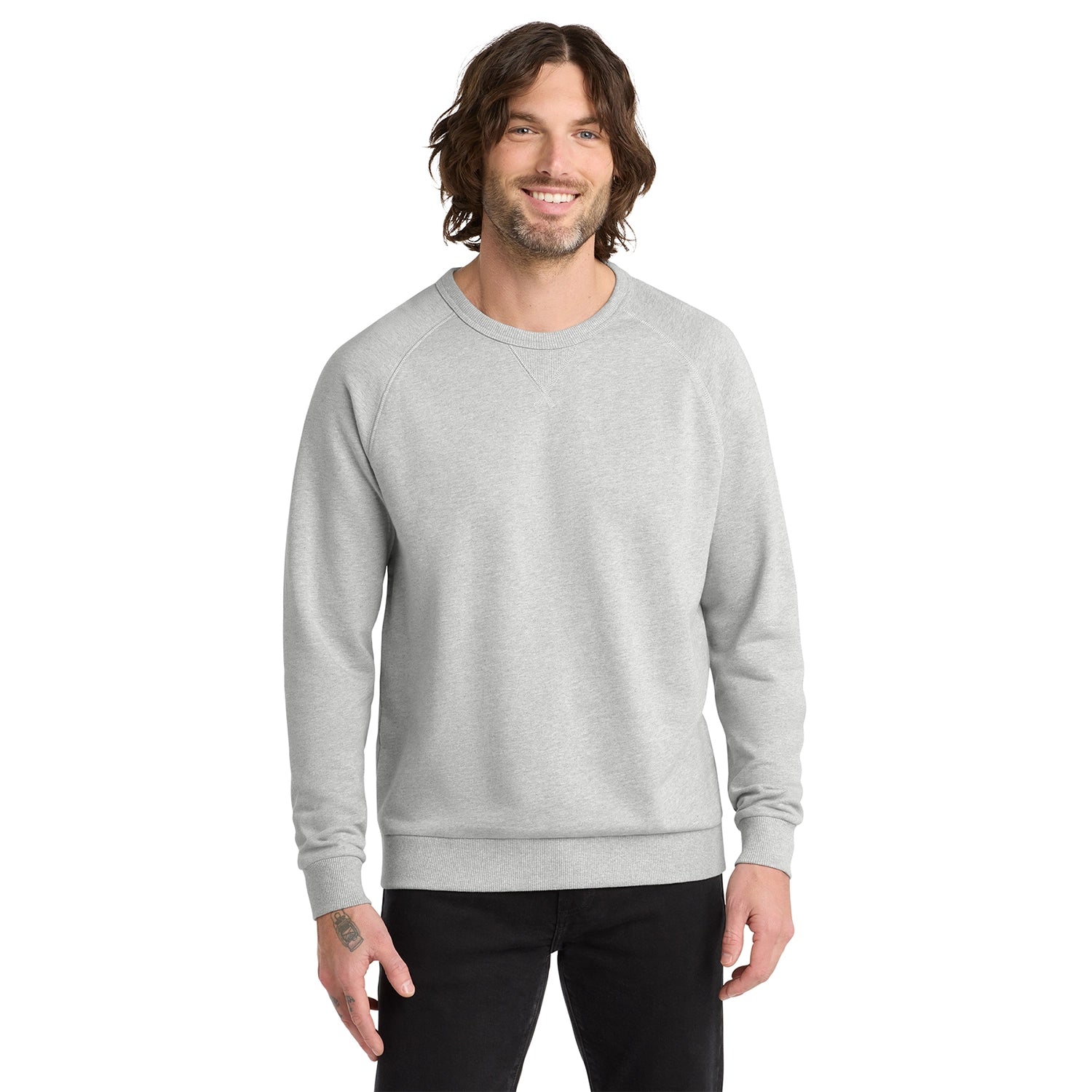 Allmade Decorated Unisex Organic French Terry Crewneck Sweatshirt