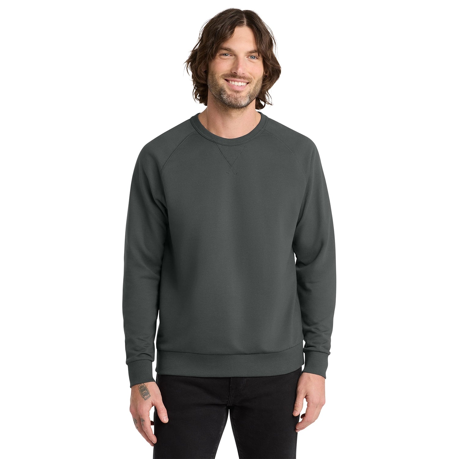 Allmade Decorated Unisex Organic French Terry Crewneck Sweatshirt