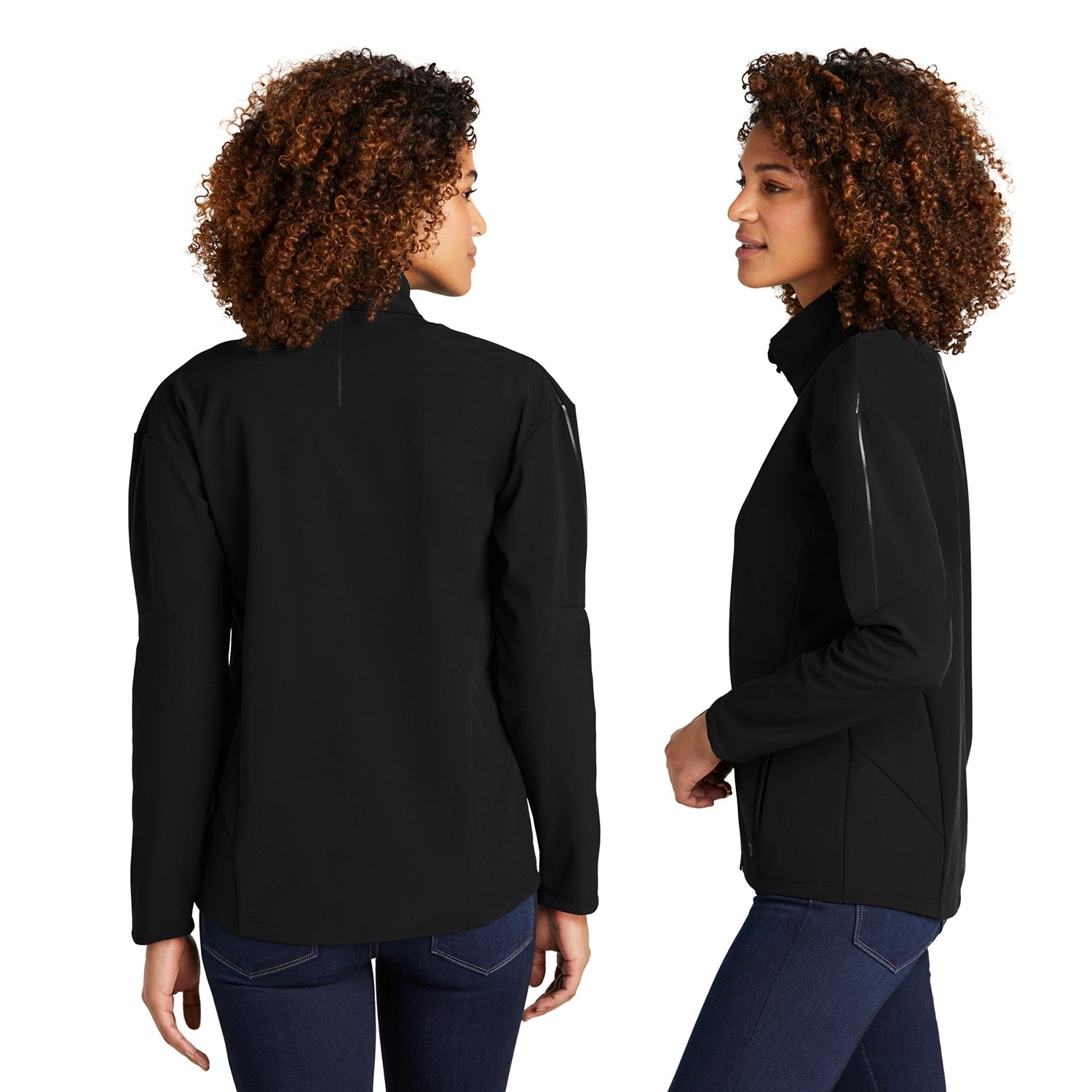 OGIO Women's Commuter Embroidered FullZip Soft Shell