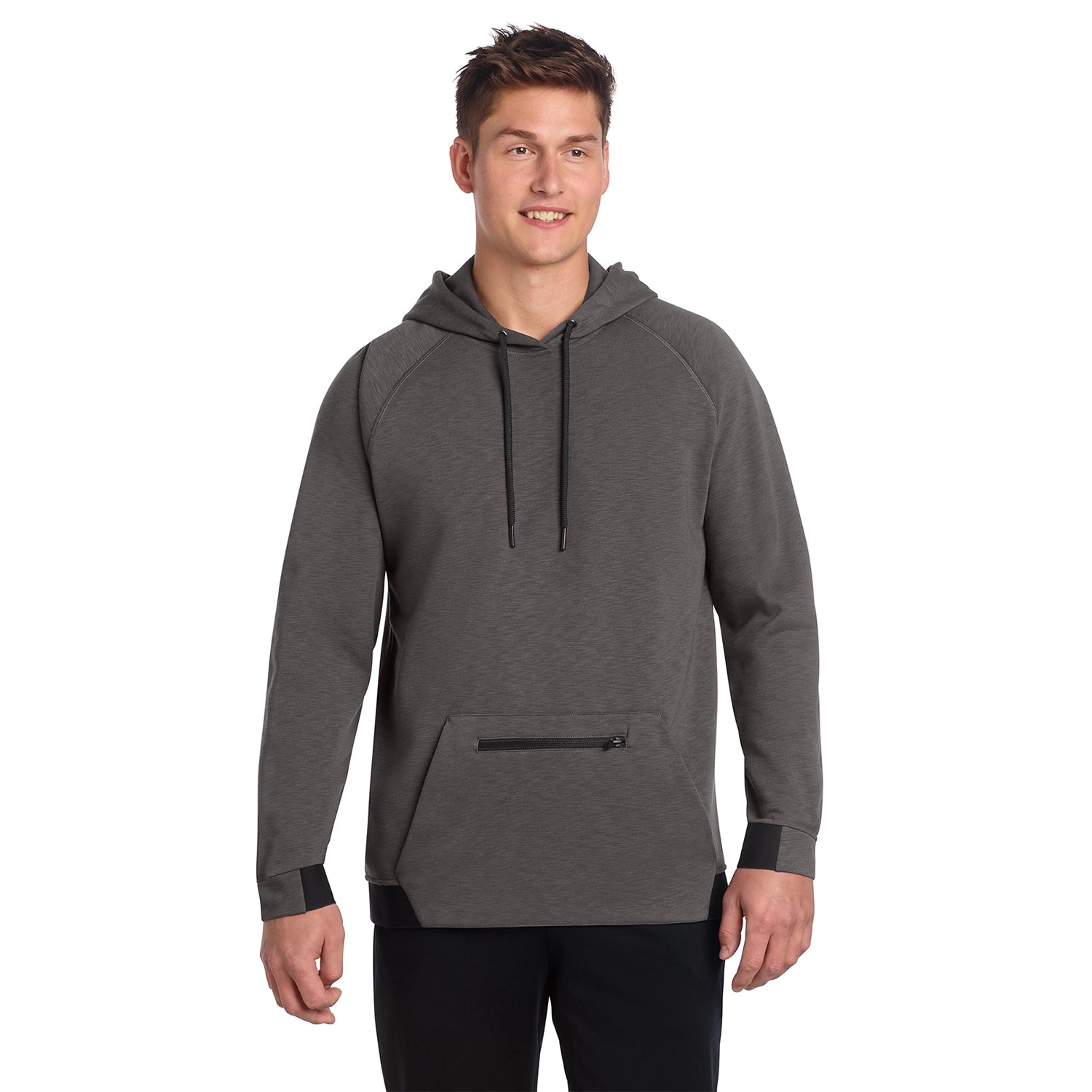 SportTek Decorated PosiCharge Strive Hooded Pullover