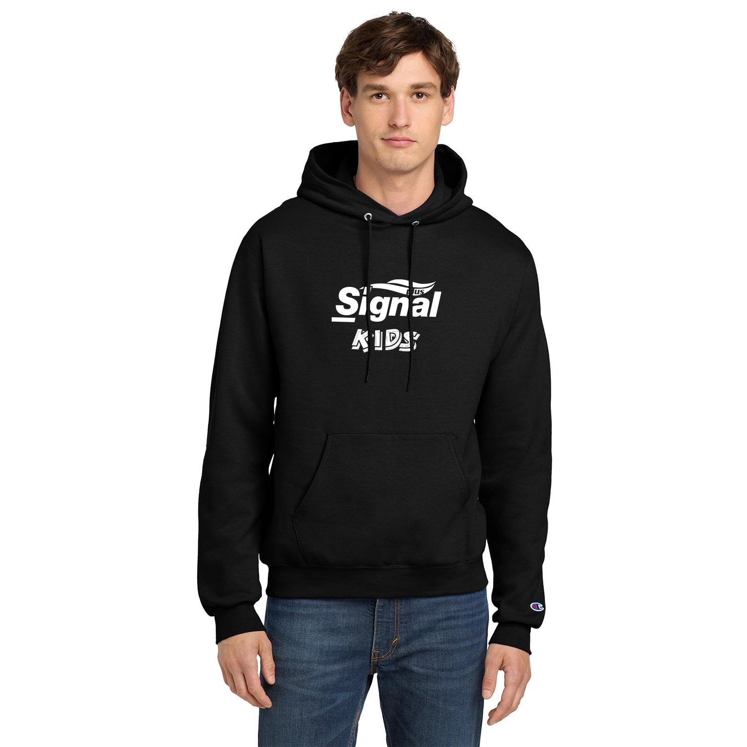 Champion Decorated Powerblend Pullover Hoodie