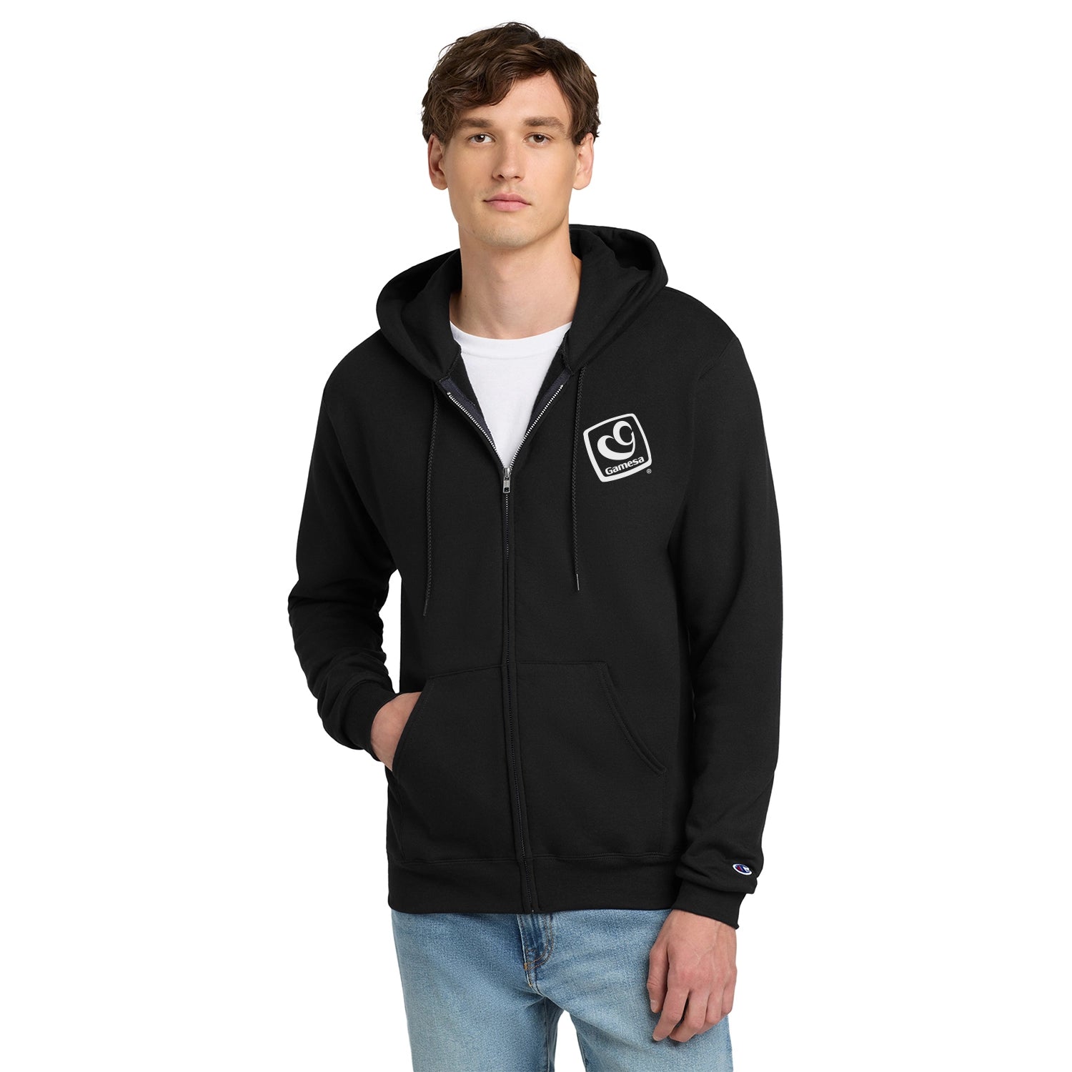 Champion Decorated Powerblend FullZip Hoodie