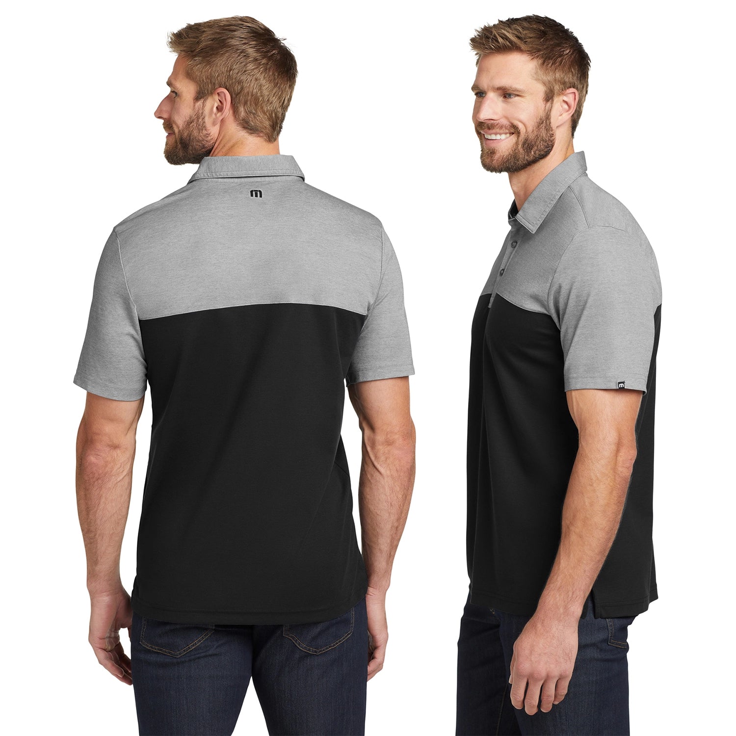 TravisMathew Oceanside Blocked Embroidered Polo