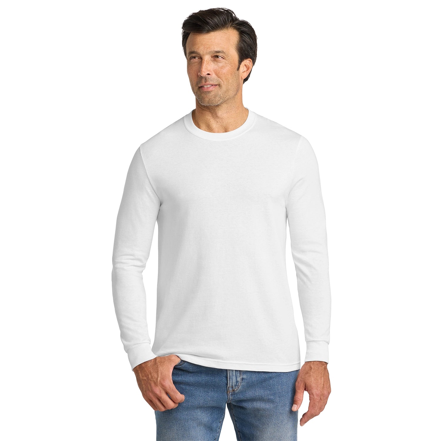 Volunteer Knitwear Decorated AllAmerican Long Sleeve Tee