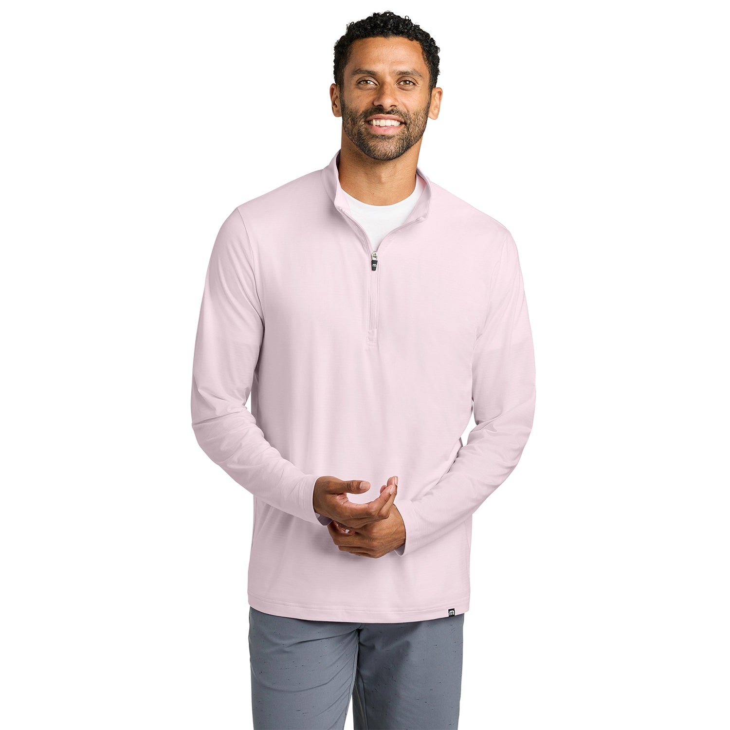 TravisMathew Crestview Embroidered 1/4Zip