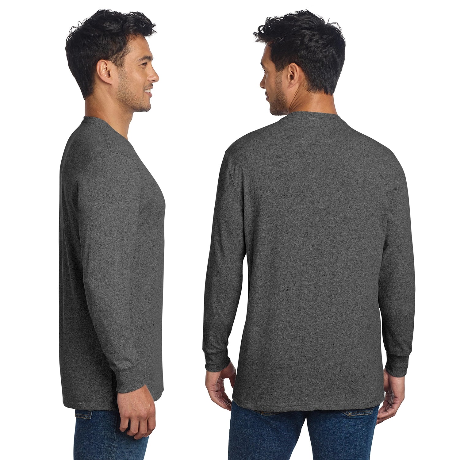 Allmade Decorated Unisex Long Sleeve Recycled Blend Tee