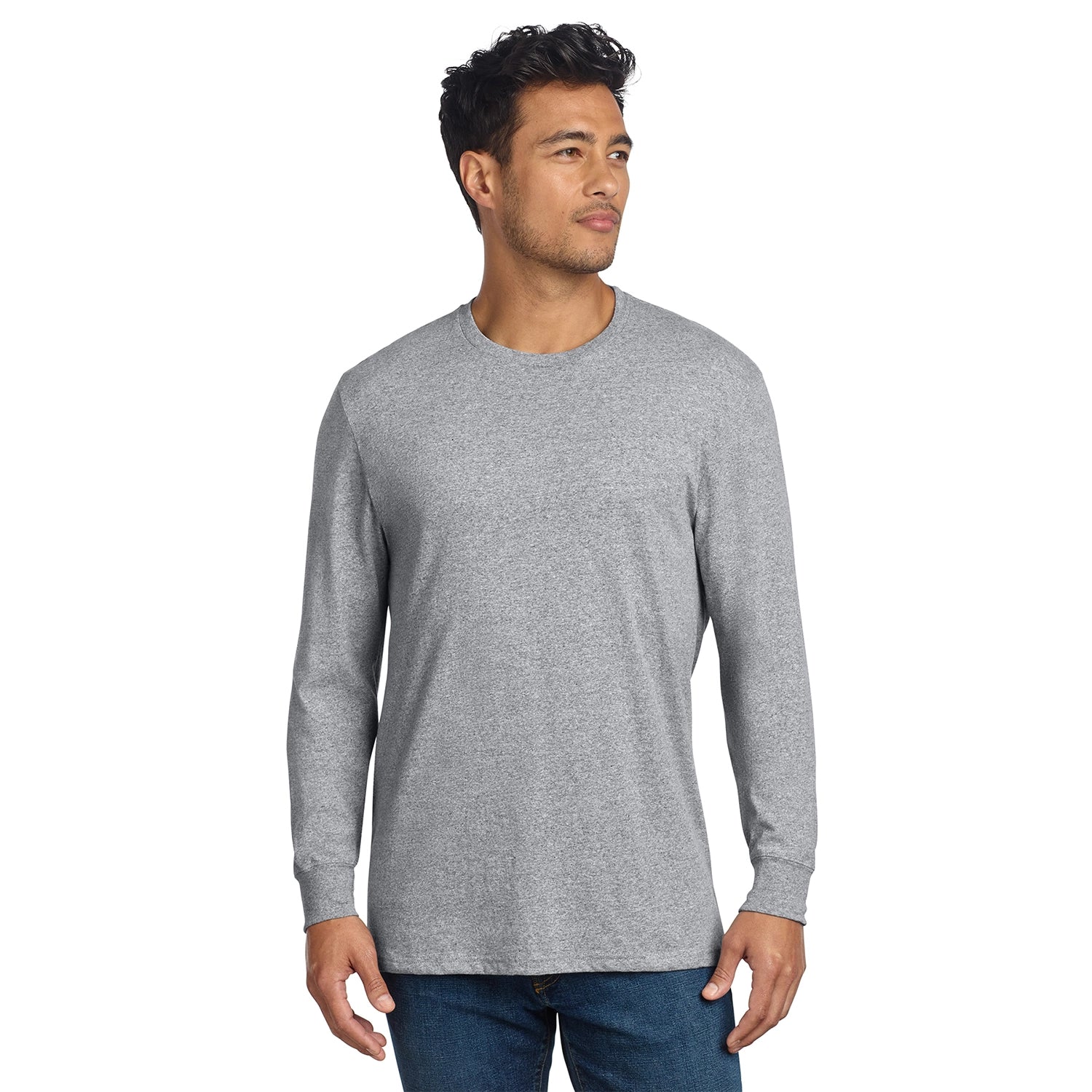 Allmade Decorated Unisex Long Sleeve Recycled Blend Tee