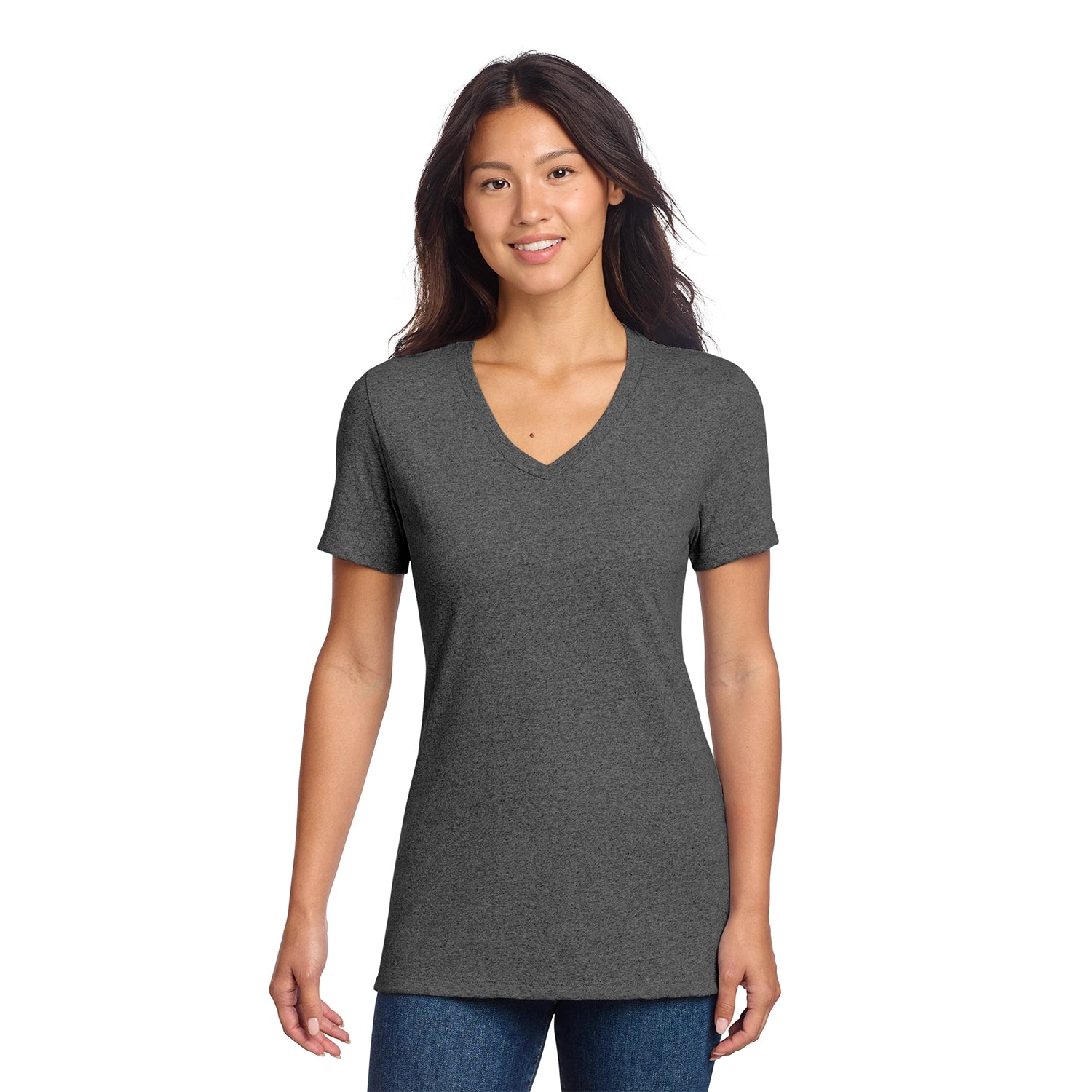 Allmade Decorated Women’s Recycled Blend VNeck Tee
