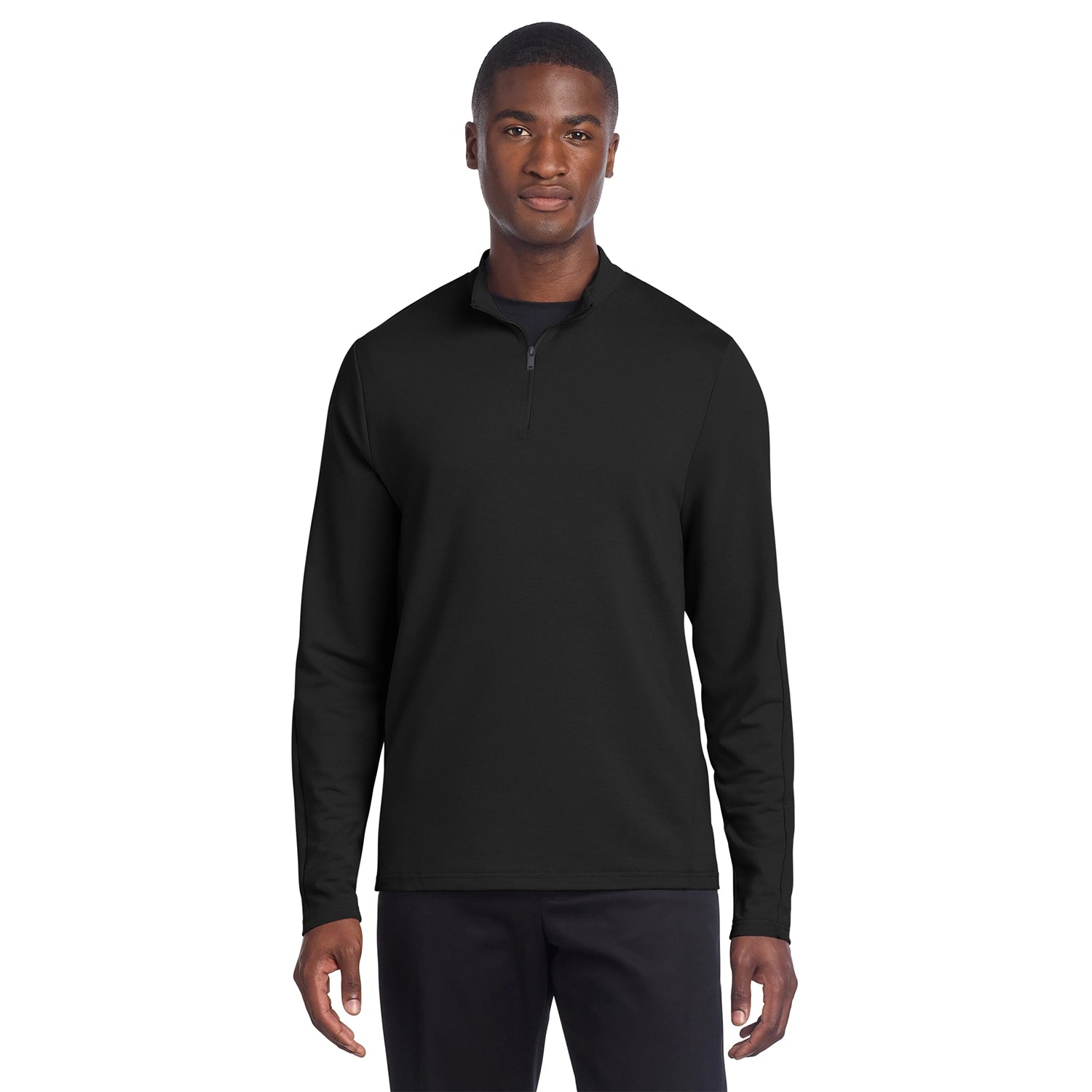 Mercer+Mettle Stretch Embroidered 1/4Zip Pullover