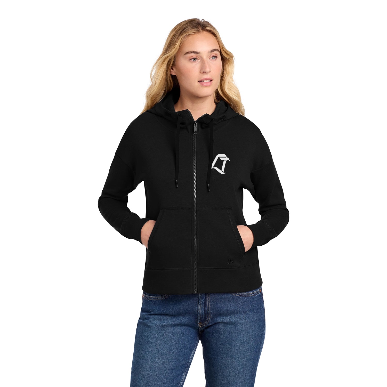 New Era Women's STS Embroidered FullZip Hoodie