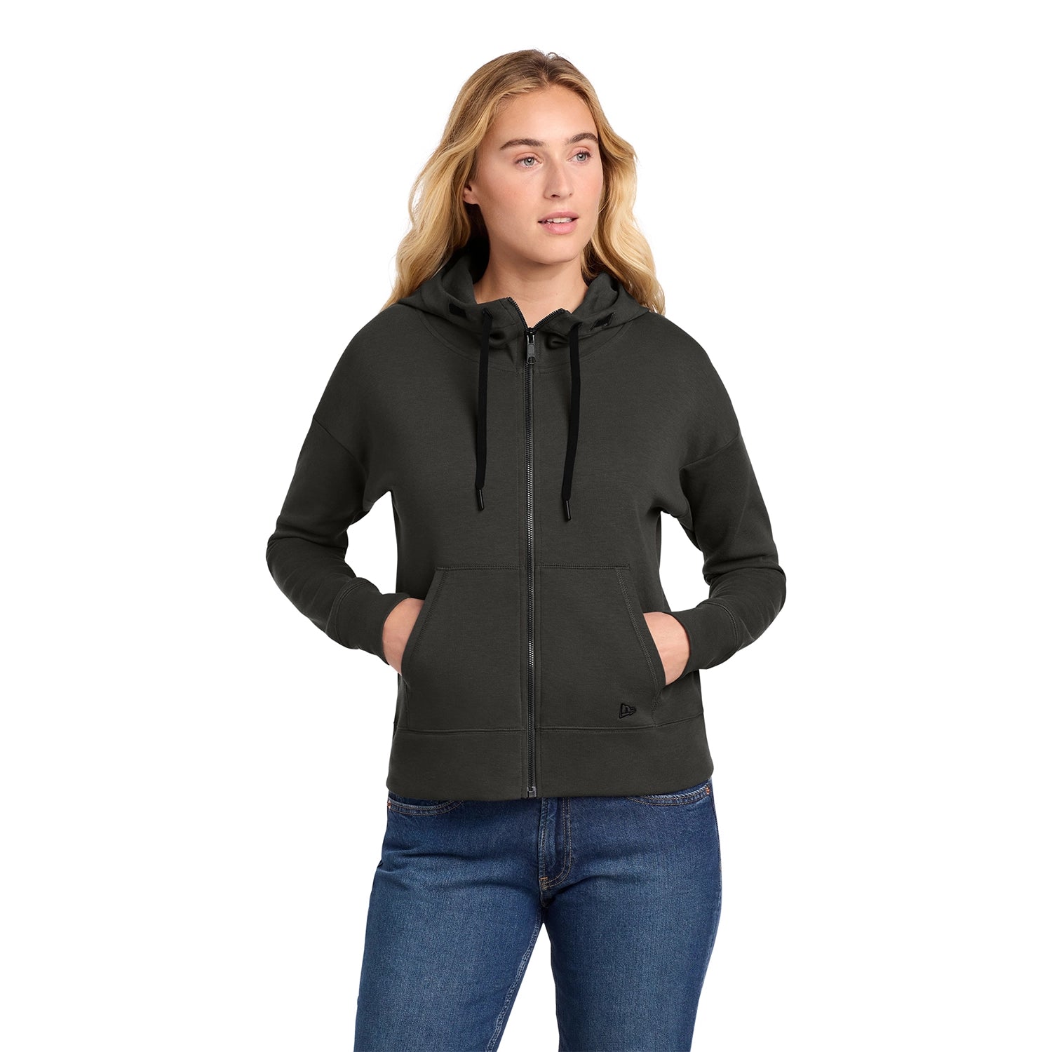 New Era Women's STS Embroidered FullZip Hoodie