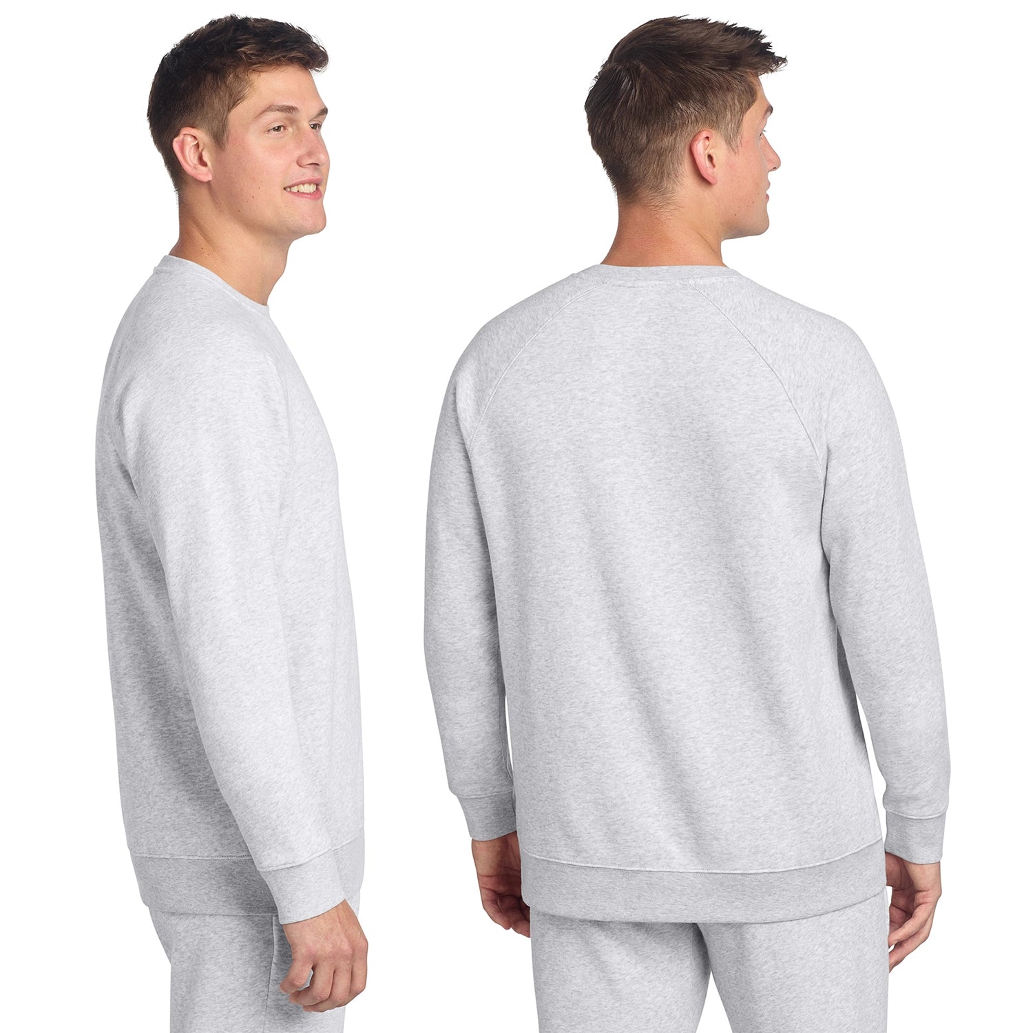 SportTek Decorated Drive Fleece Crewneck