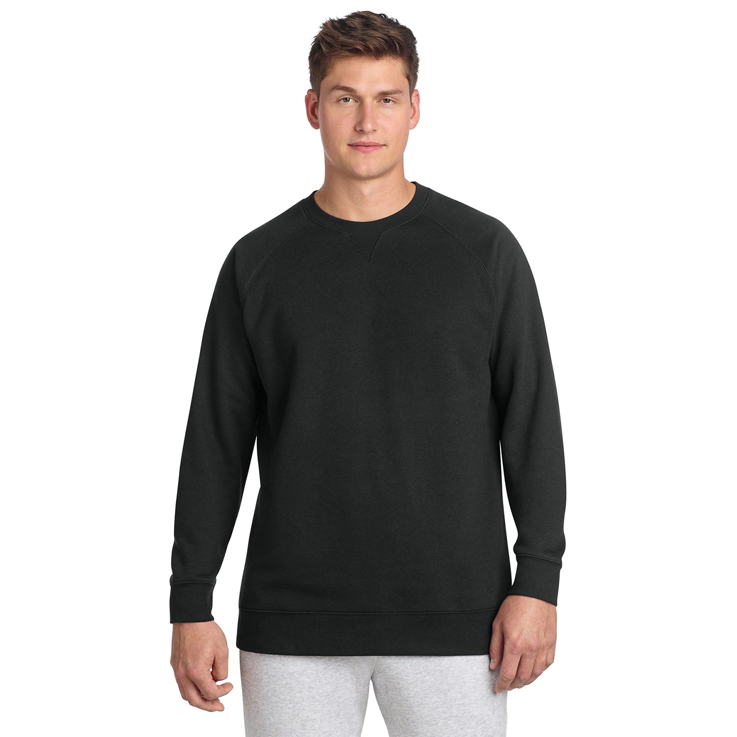 SportTek Decorated Drive Fleece Crewneck