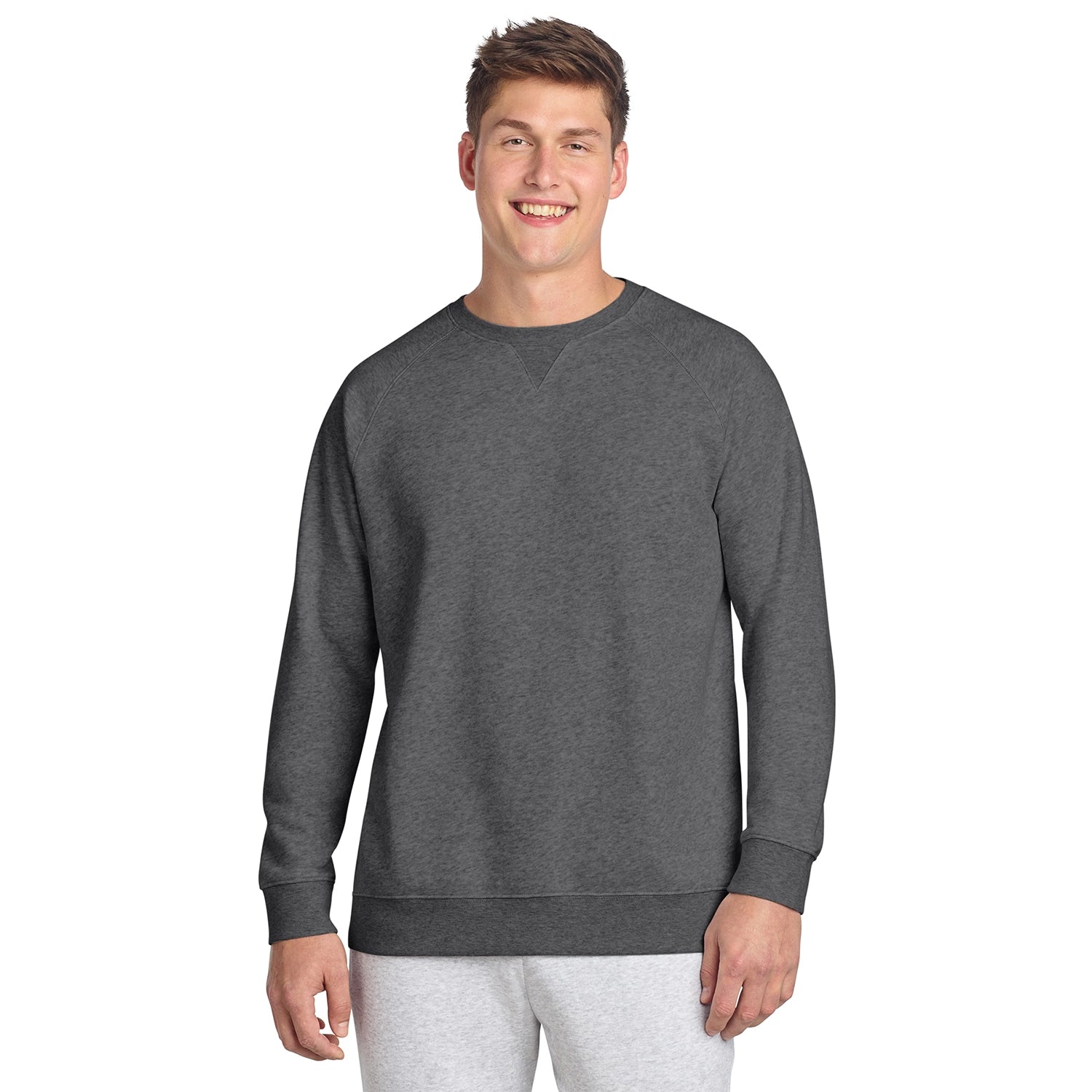 SportTek Decorated Drive Fleece Crewneck
