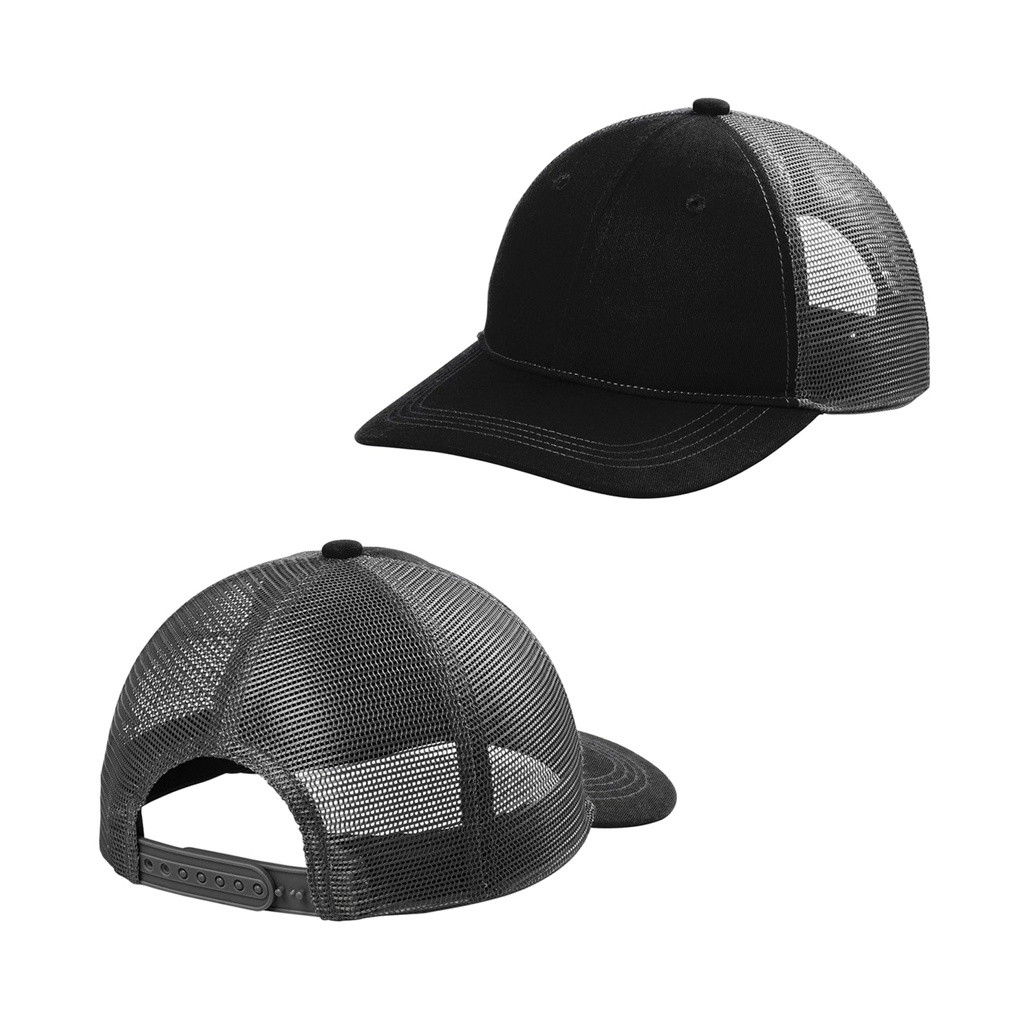 Port Authority Embroidered Unstructured Snapback Trucker Cap