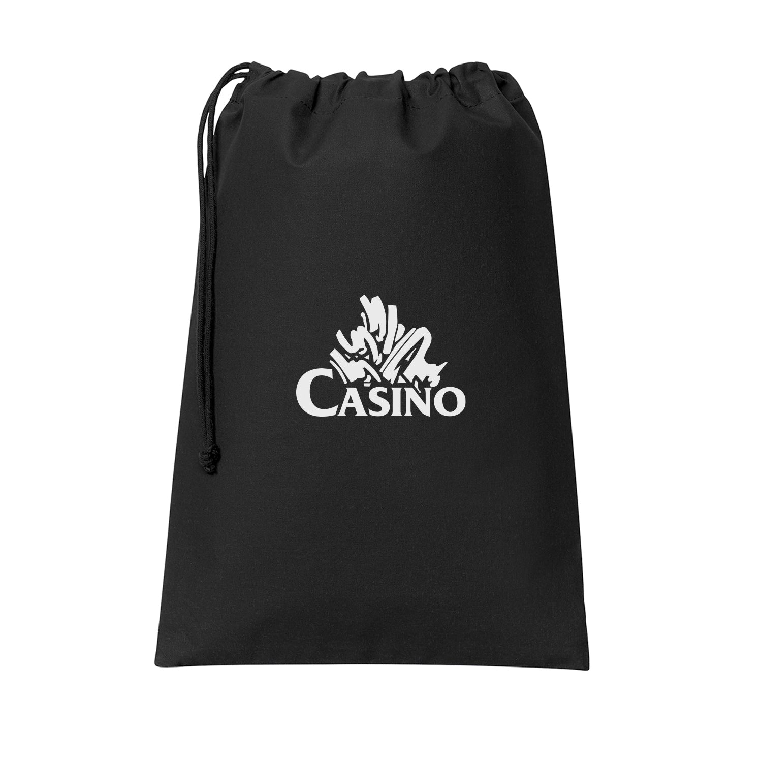 Port Authority Decorated Core Cotton Drawstring Bag