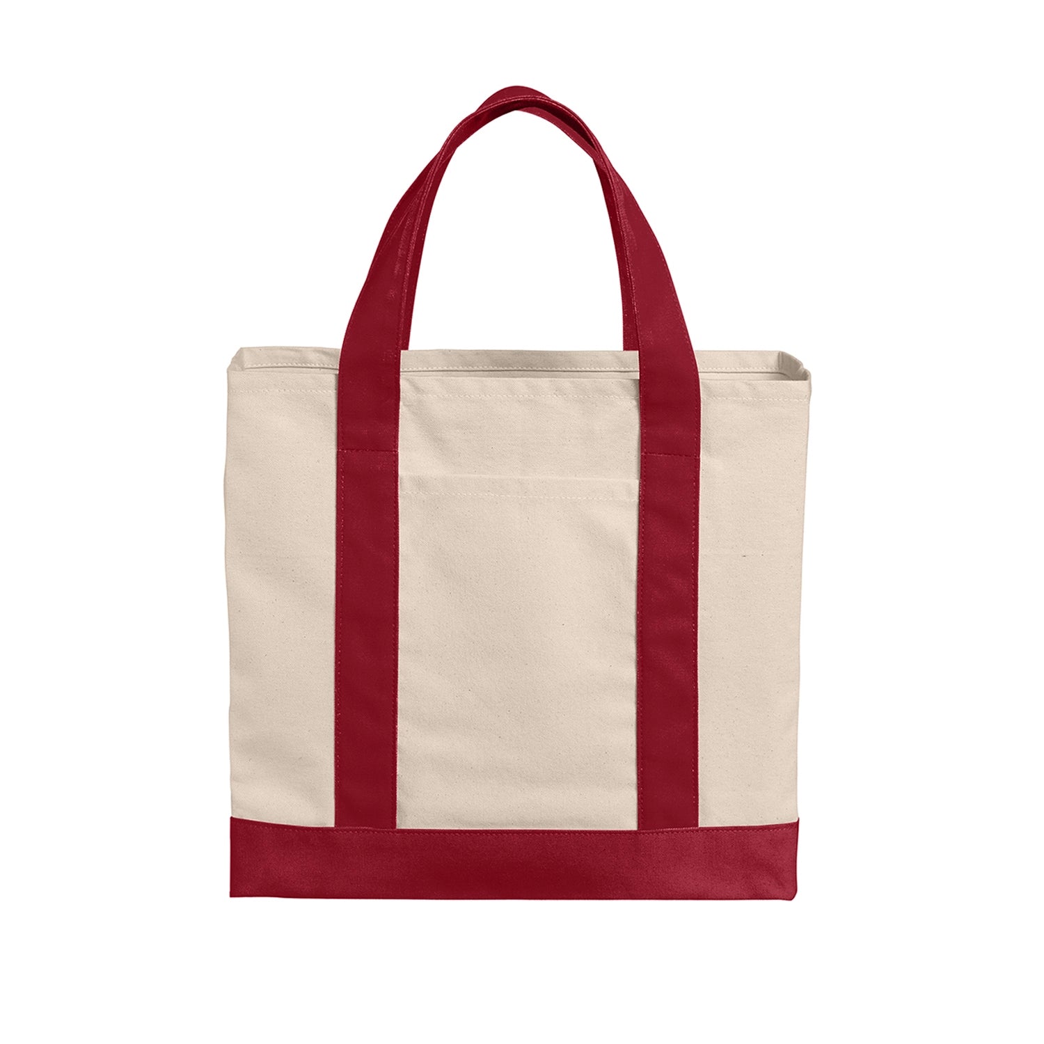 Port Authority Decorated Cotton Canvas TwoTone Tote