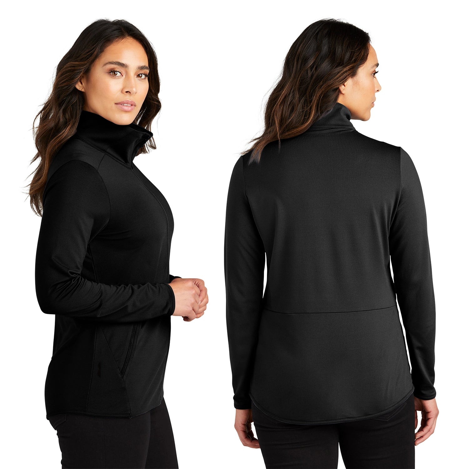 Port Authority Decorated Women's Accord Stretch Fleece FullZip