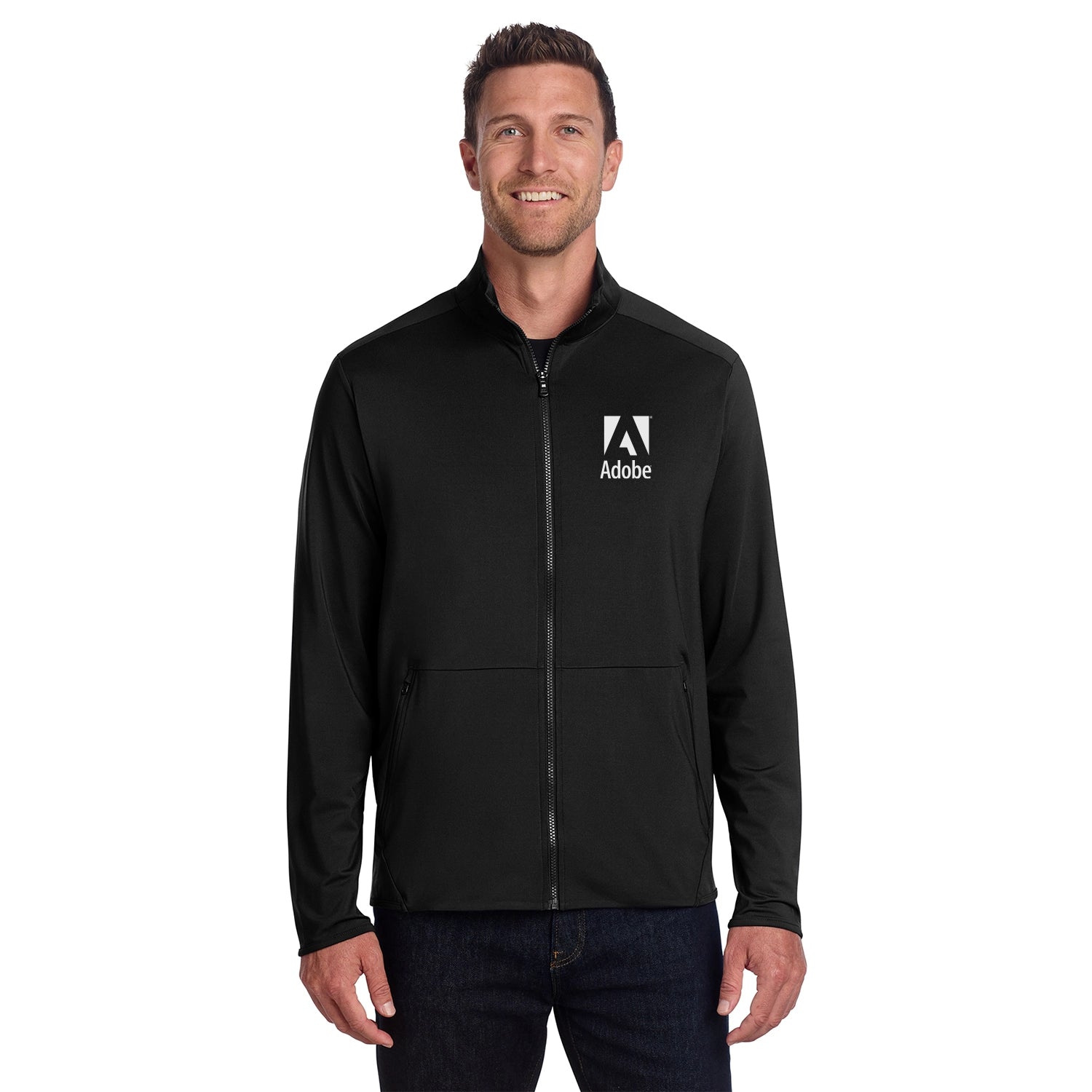 Port Authority Accord Stretch Embroidered Fleece FullZip